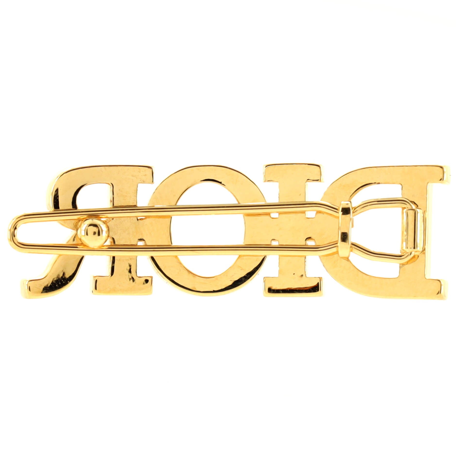Dior(r)evolution Logo Barrette Metal with Crystals