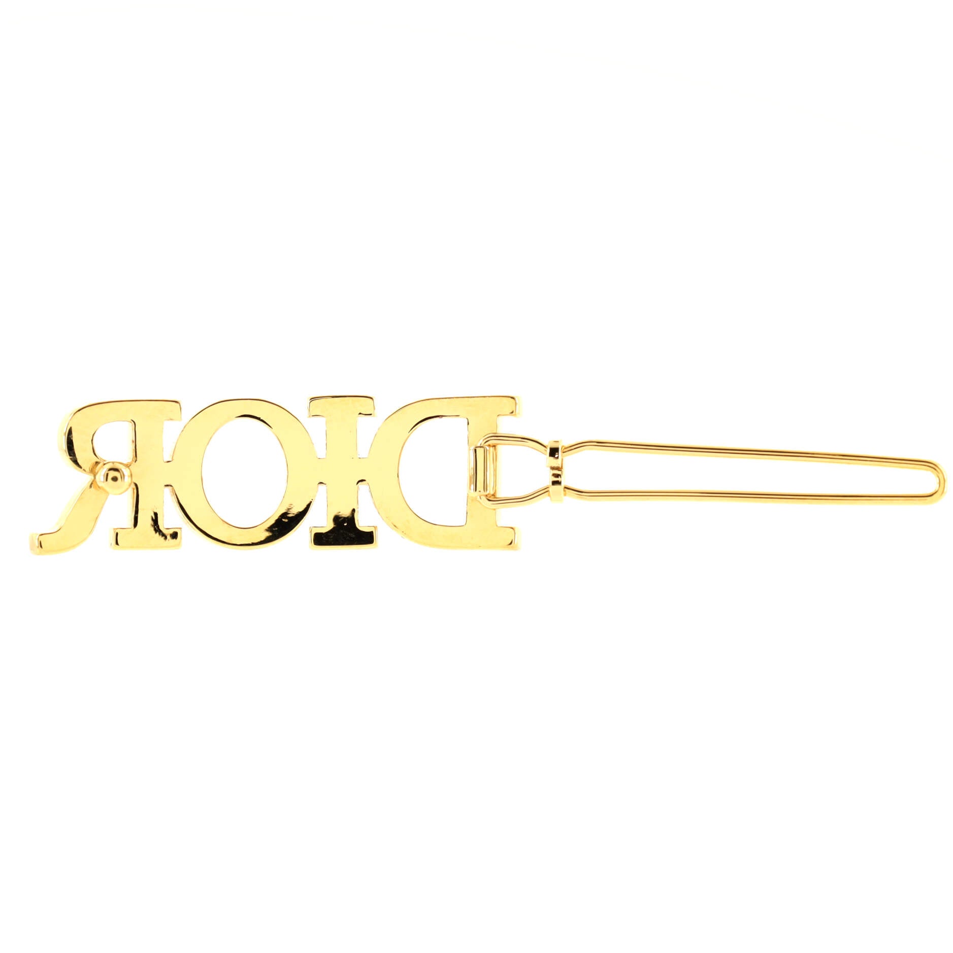 Dior(r)evolution Logo Barrette Metal with Crystals