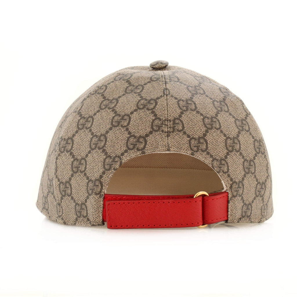 Baseball Cap Apple GG Coated Canvas