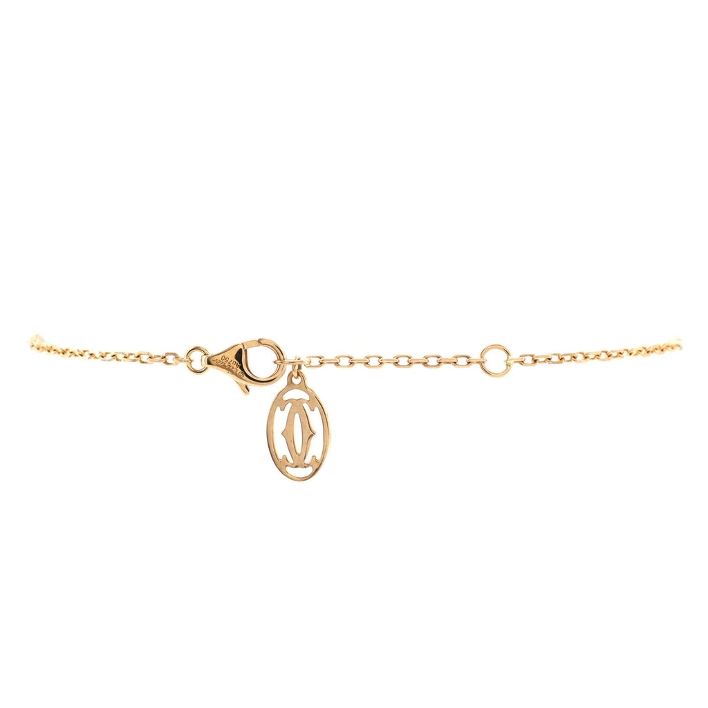 D'Amour Bracelet 18K Yellow Gold and Diamond Small
