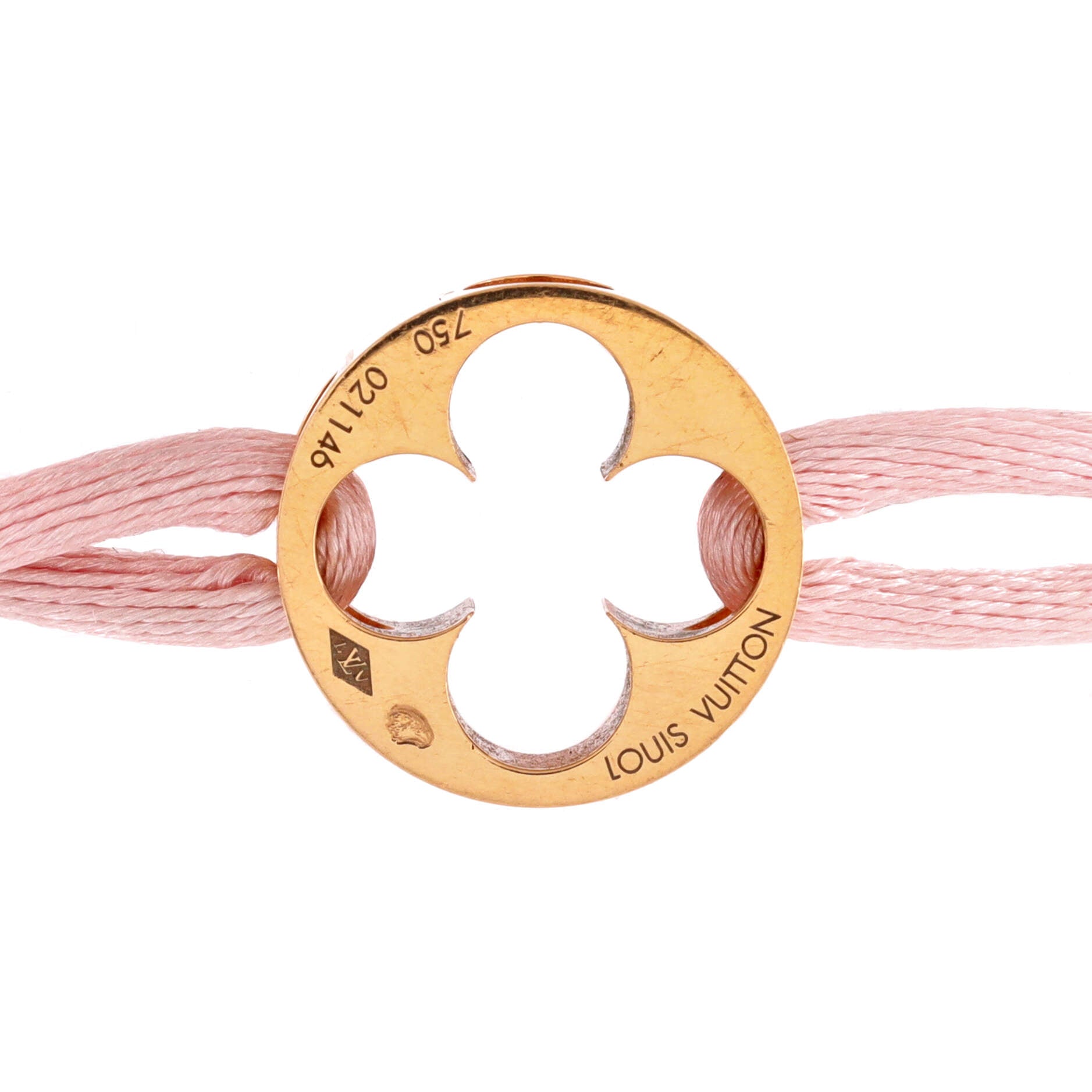 Empreinte Bracelet Silk Cord with 18K Rose Gold