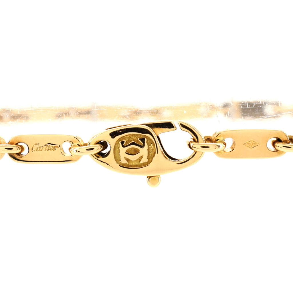 Figaro Bracelet 18K Yellow Gold