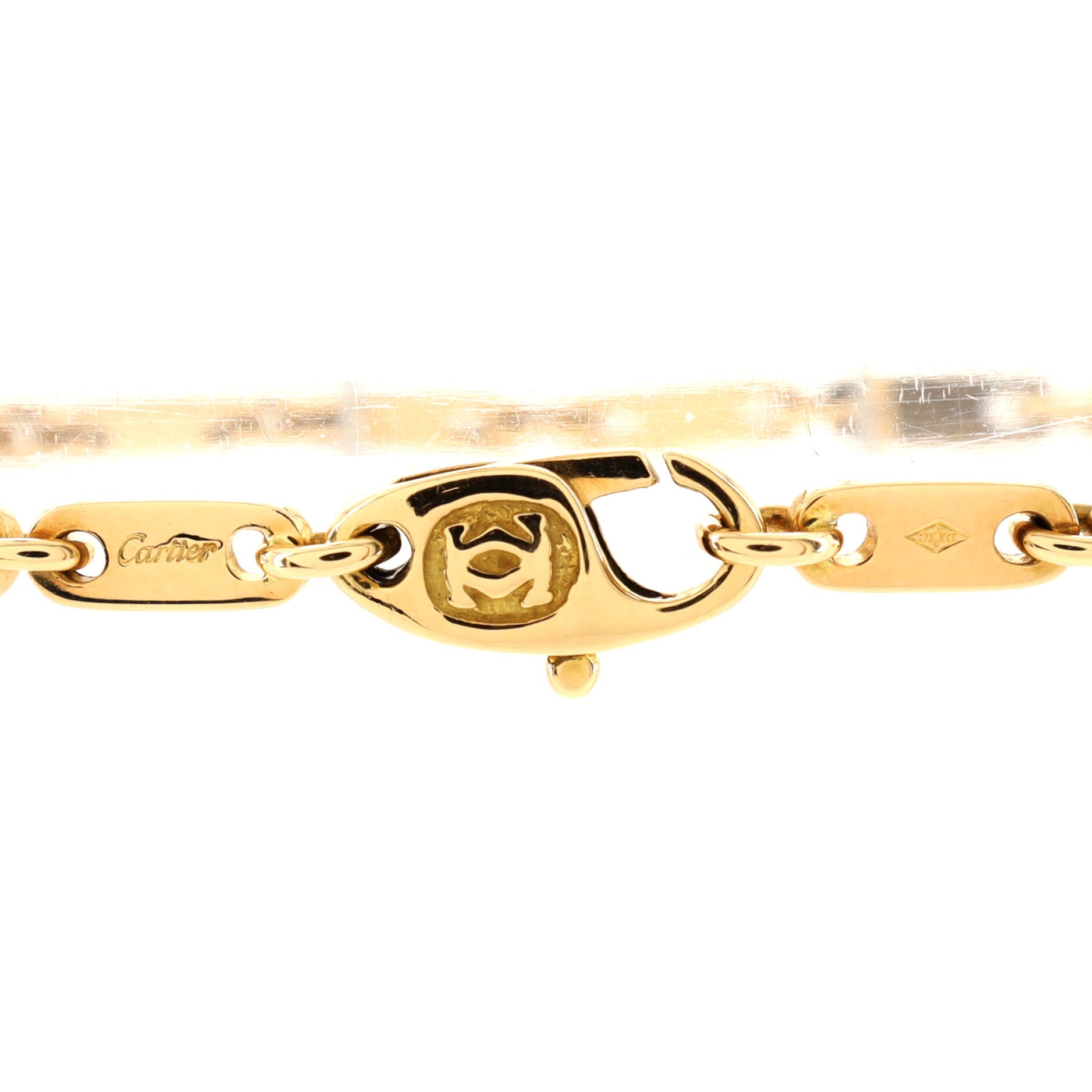 Figaro Bracelet 18K Yellow Gold