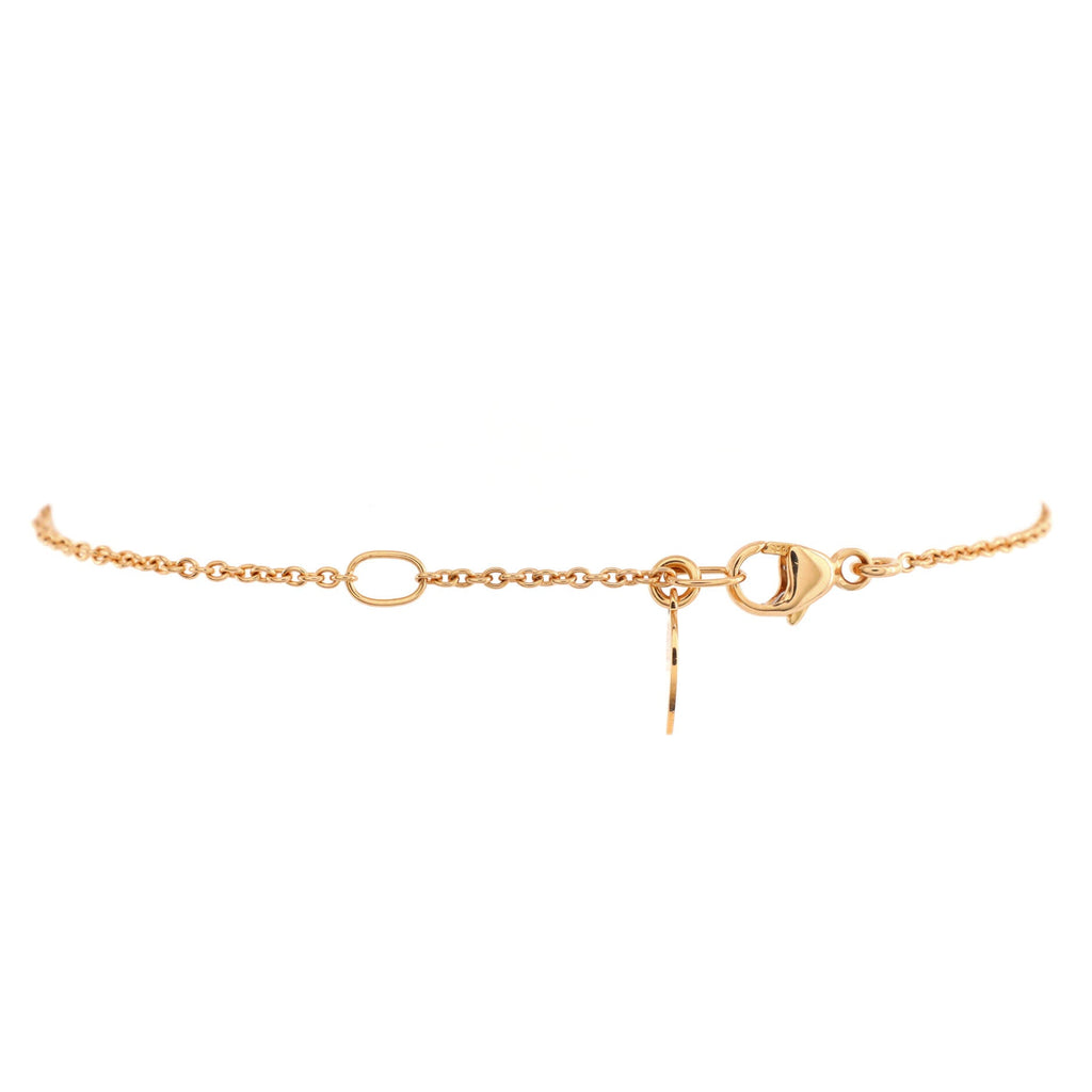 Rose Bracelet 18k Rose Gold with Sapphire and Diamond