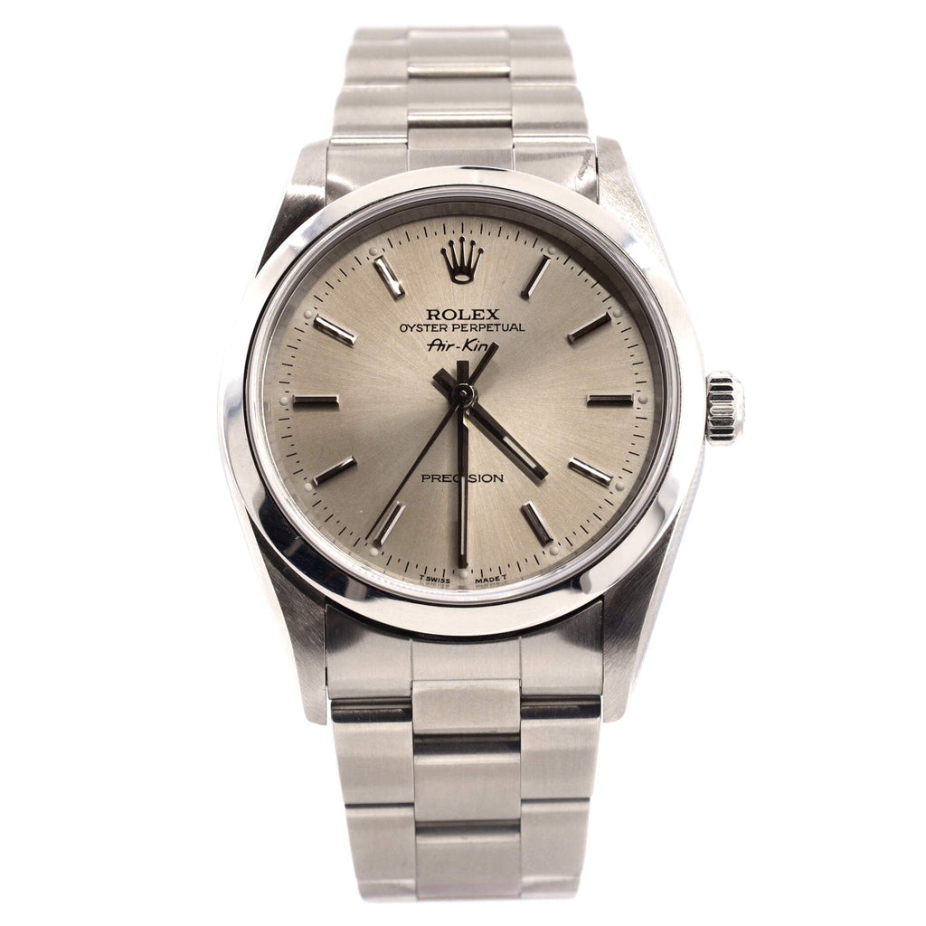Air King Oyster Perpetual Automatic Watch Stainless Steel 34