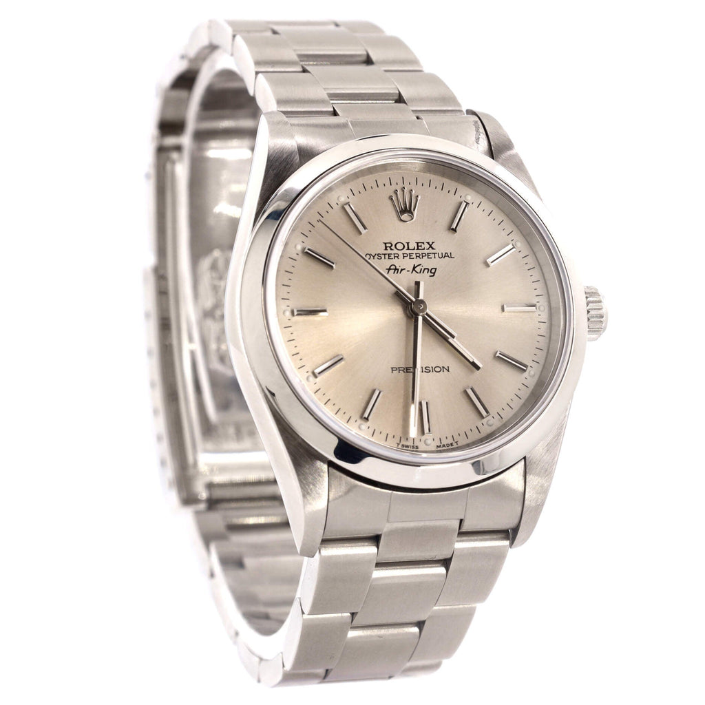 Air King Oyster Perpetual Automatic Watch Stainless Steel 34