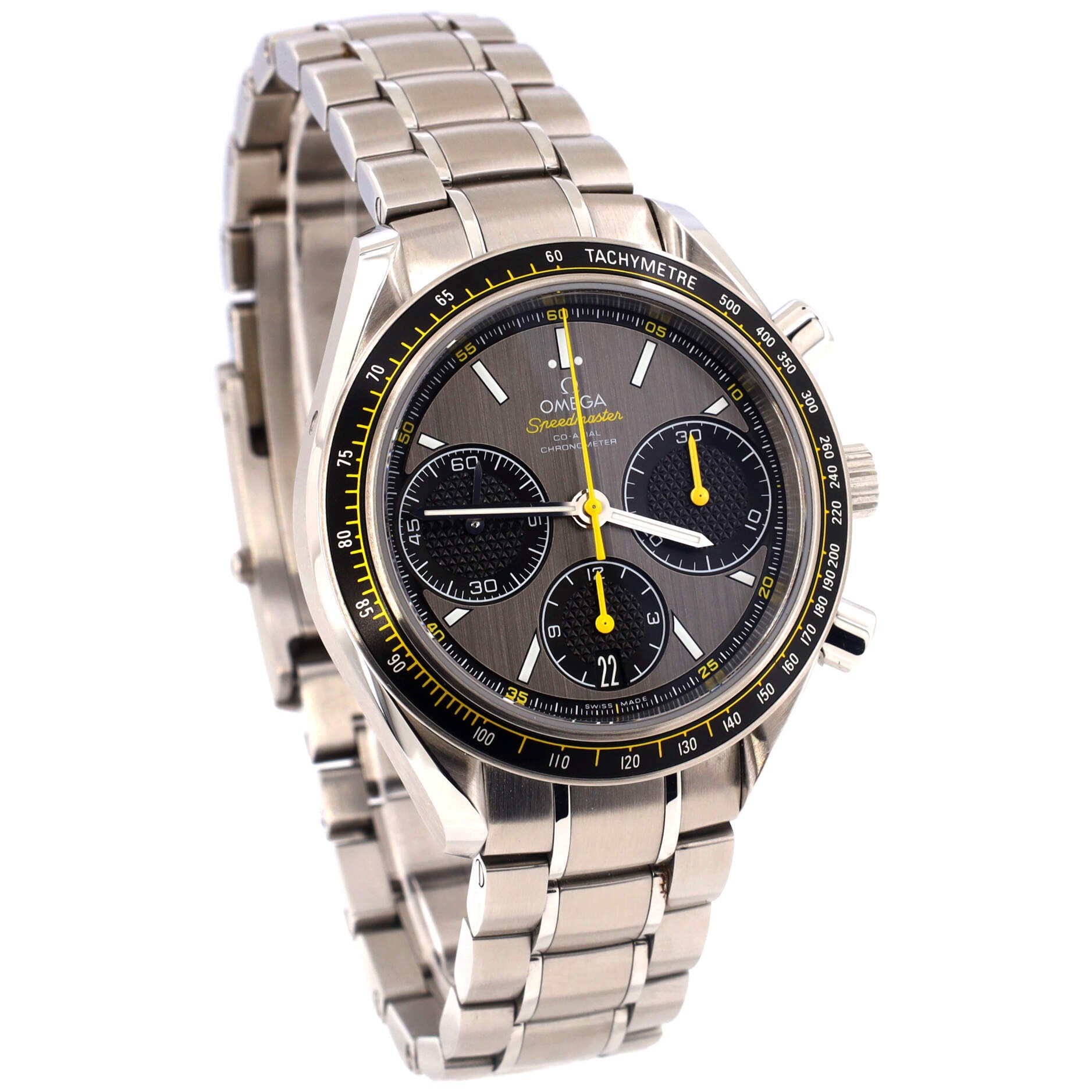 Speedmaster Racing Co-Axial Chronograph Automatic Watch Stainless Steel 40