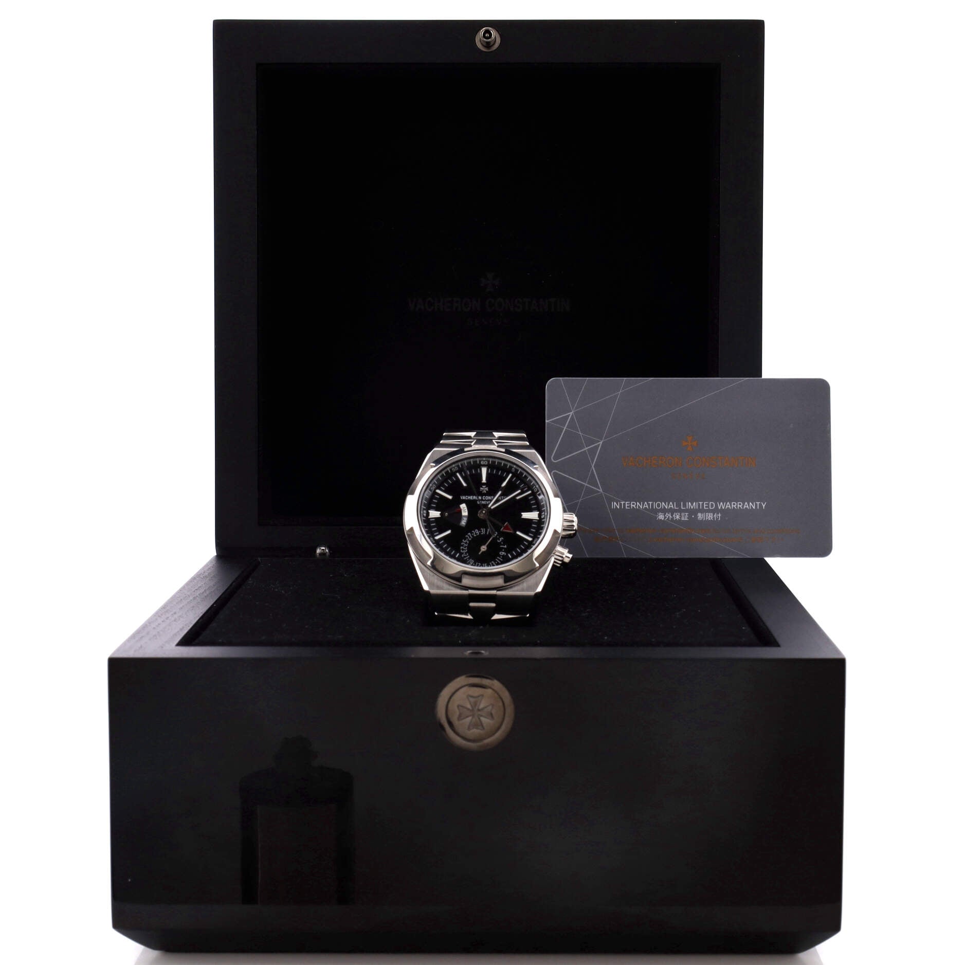 Overseas Dual Time Automatic Watch Stainless Steel 41