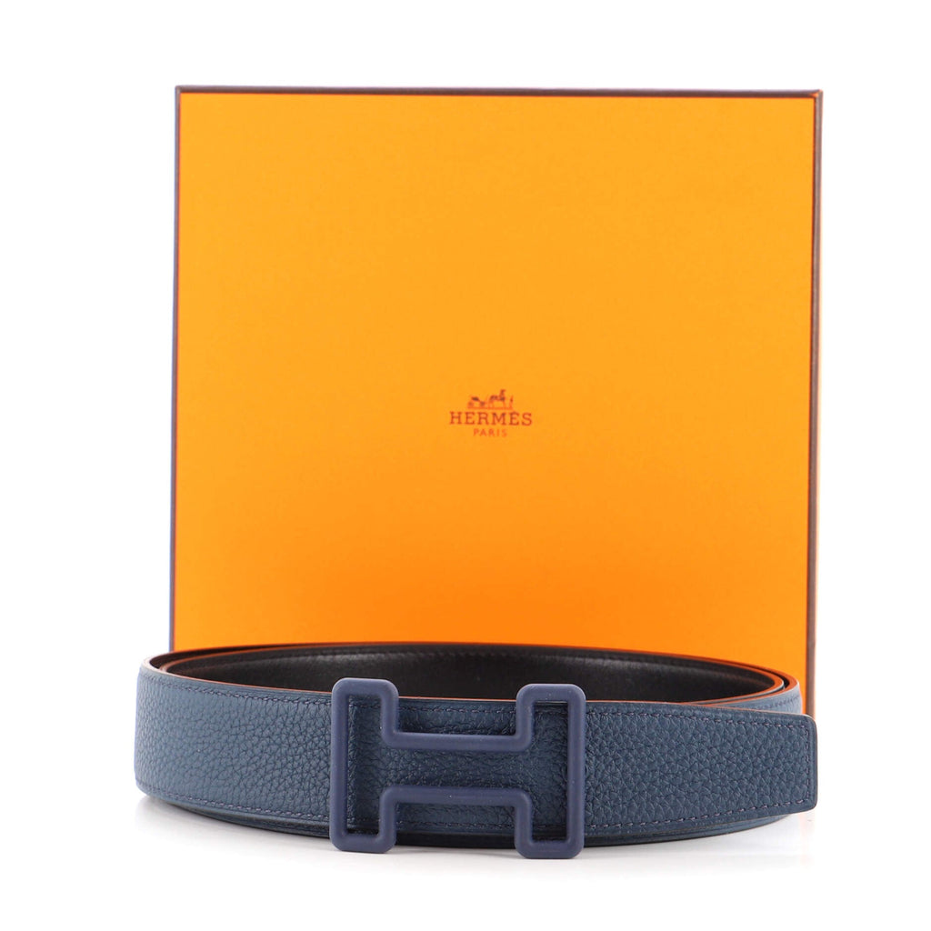 Tonight Reversible Belt Leather with Metal Medium 95
