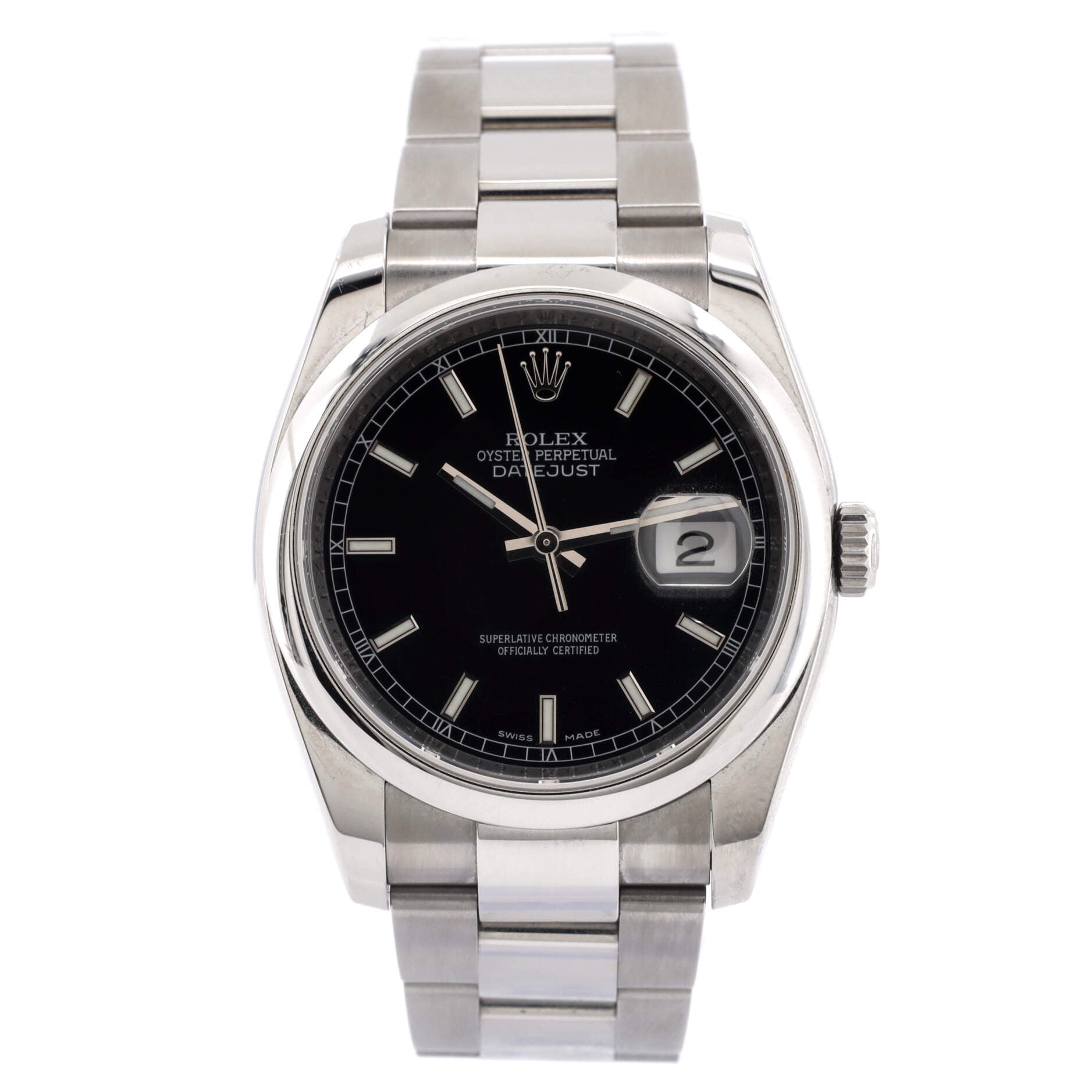 Oyster Perpetual Datejust Automatic Watch Stainless Steel 36