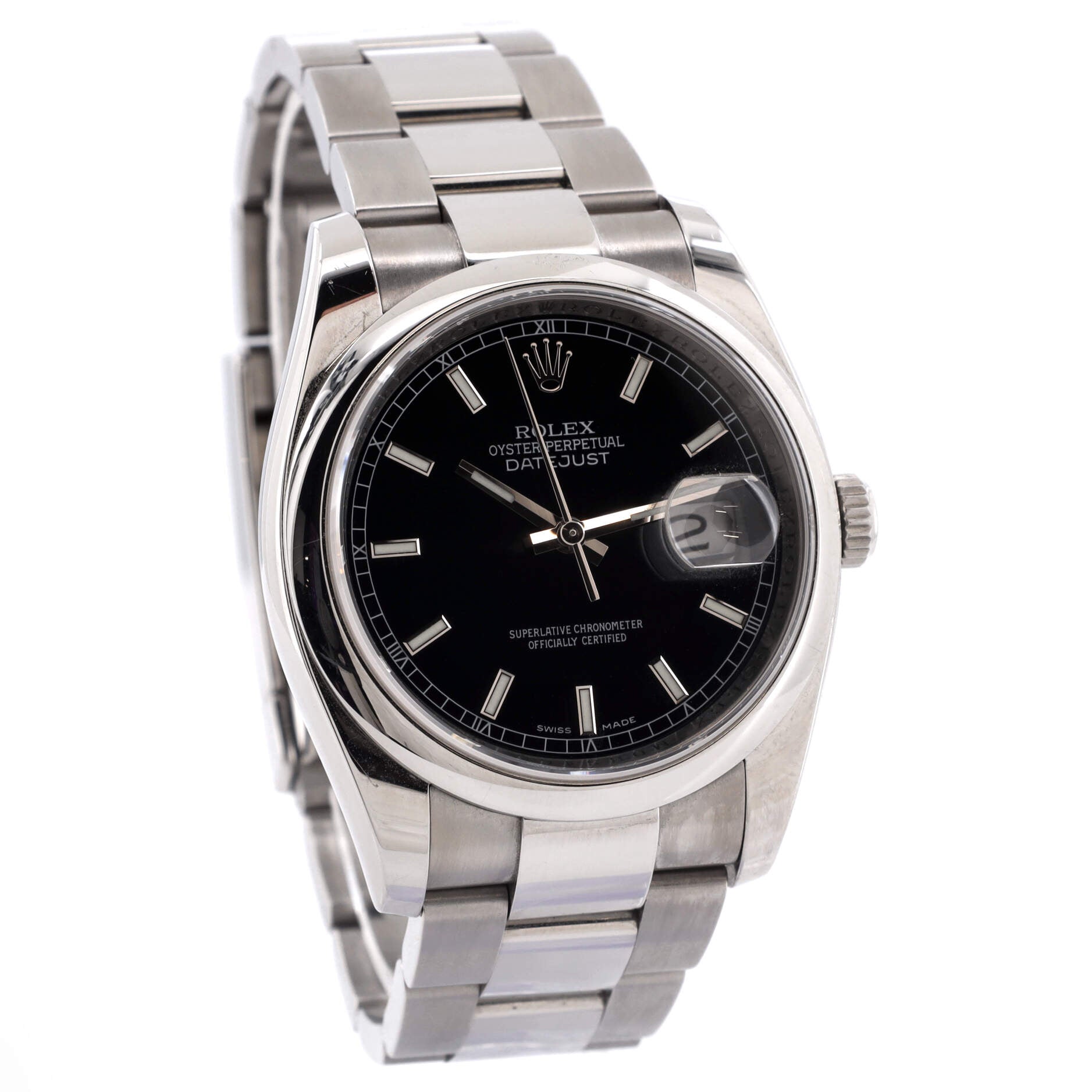 Oyster Perpetual Datejust Automatic Watch Stainless Steel 36