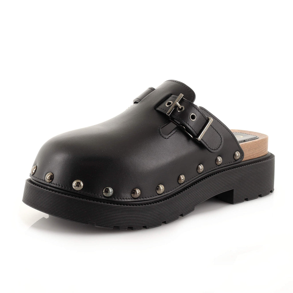 Women's DIorquake Buckle Clogs Leather
