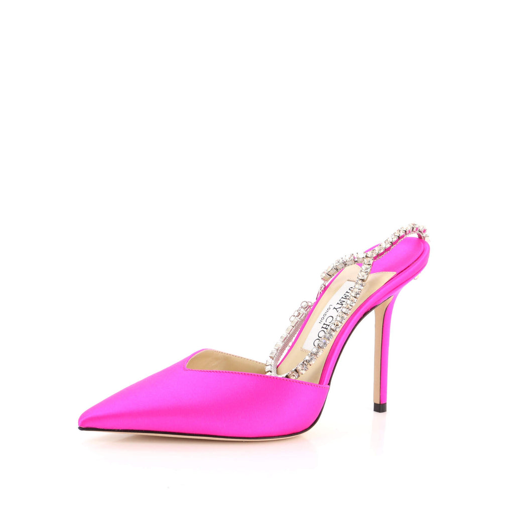 Women's Saeda Pumps Satin with Crystals 100