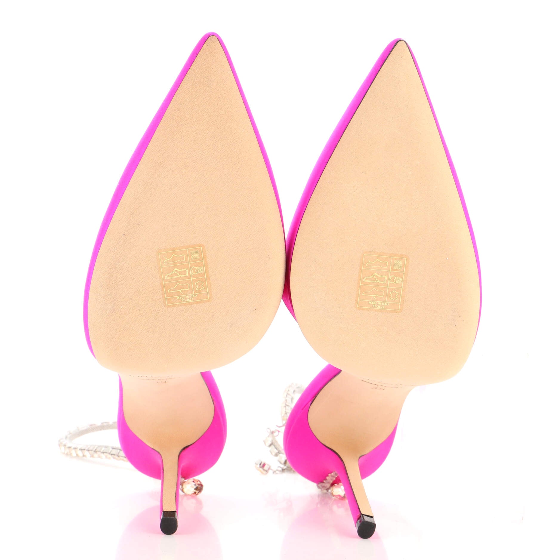 Women's Saeda Pumps Satin with Crystals 100