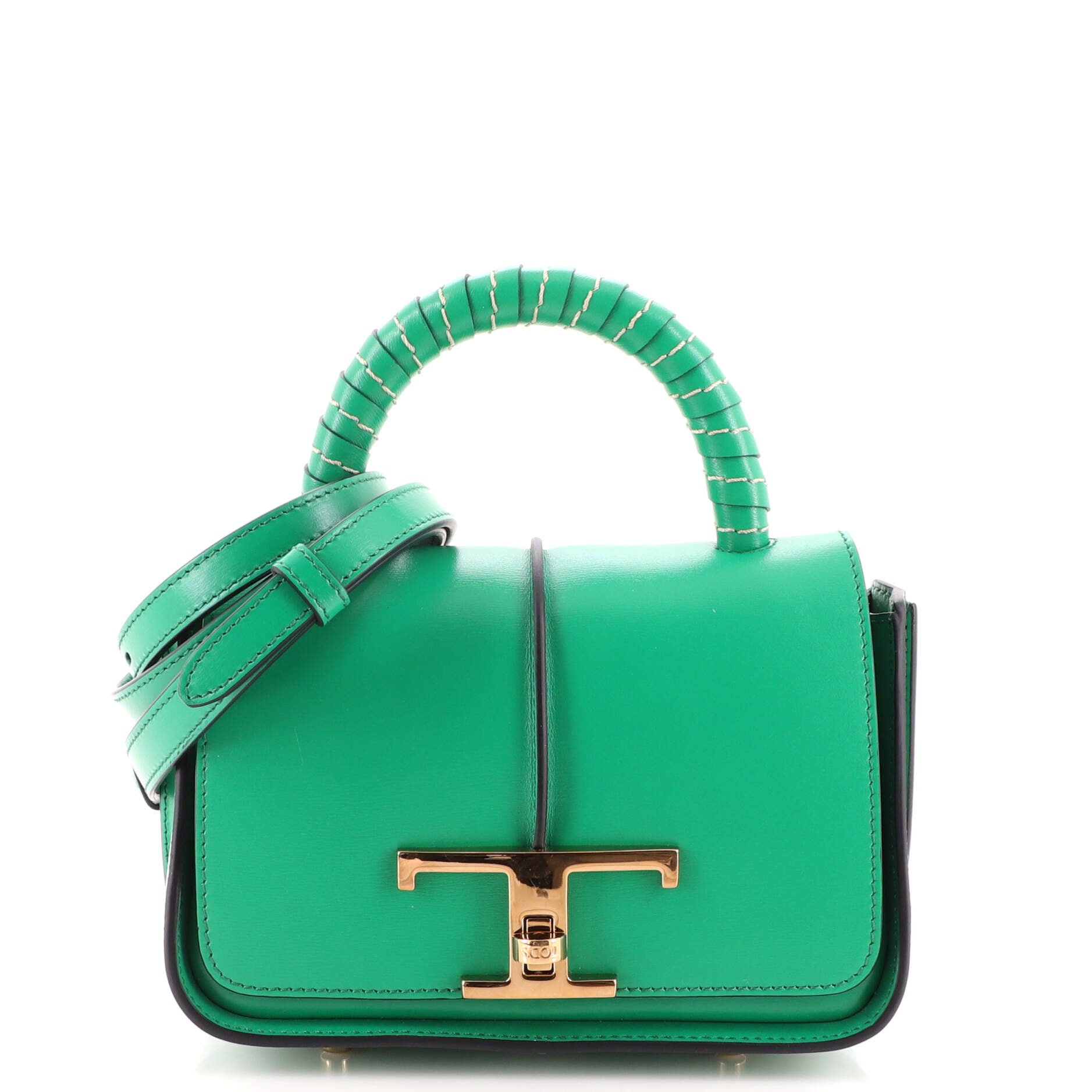 T Timeless Top Handle Bag Leather Mini