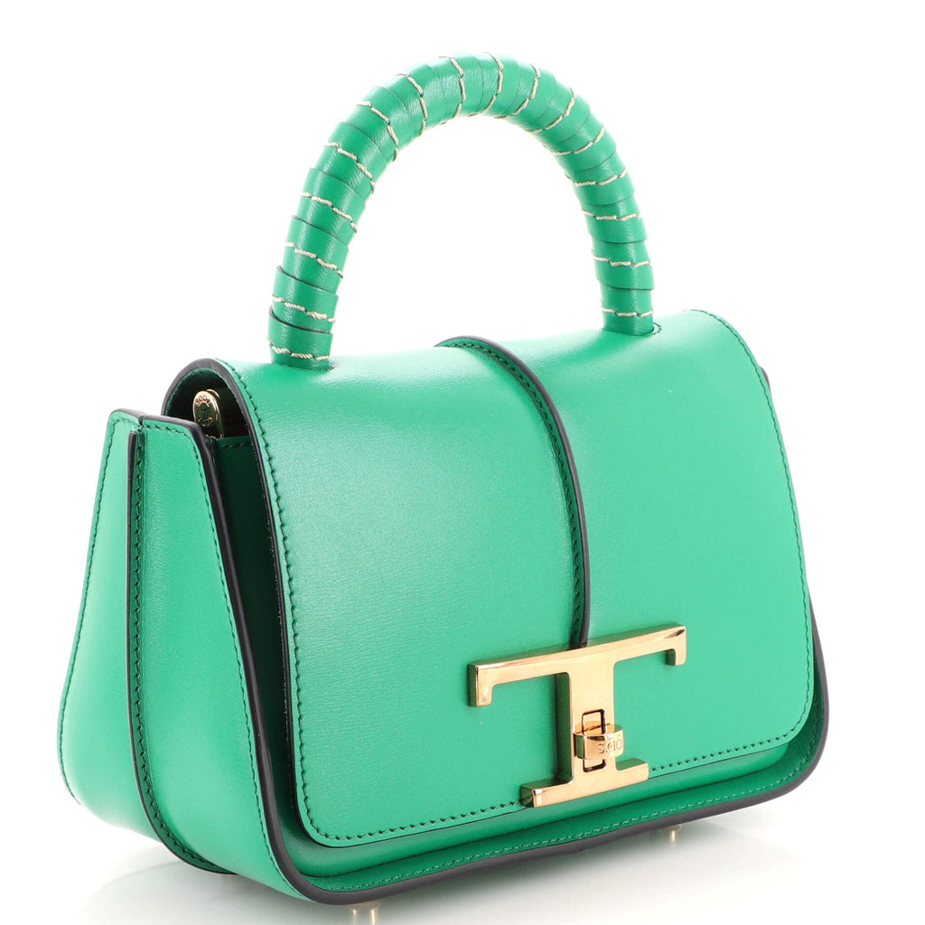 T Timeless Top Handle Bag Leather Mini