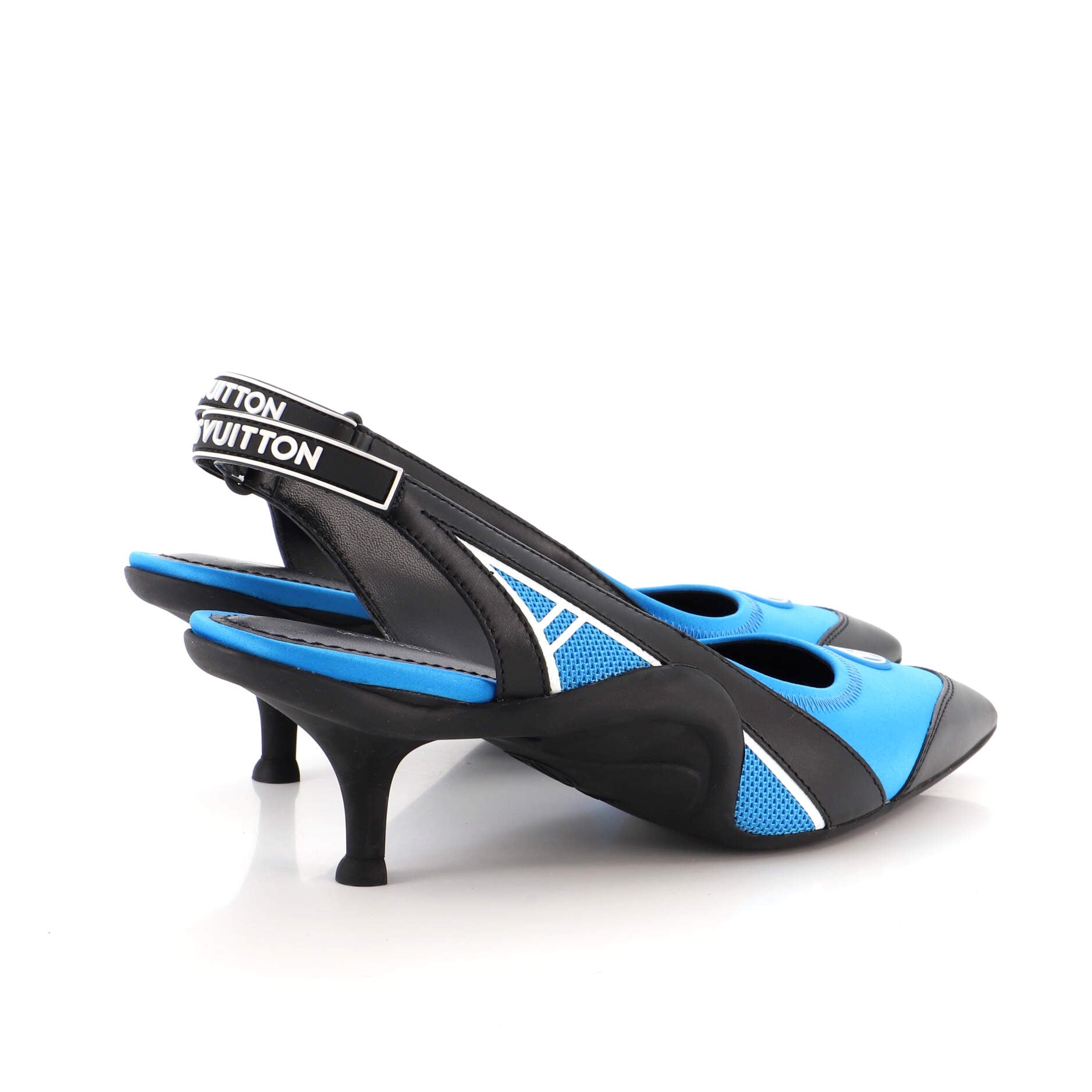 Women's Archlight Slingback Pumps Leather and Fabric