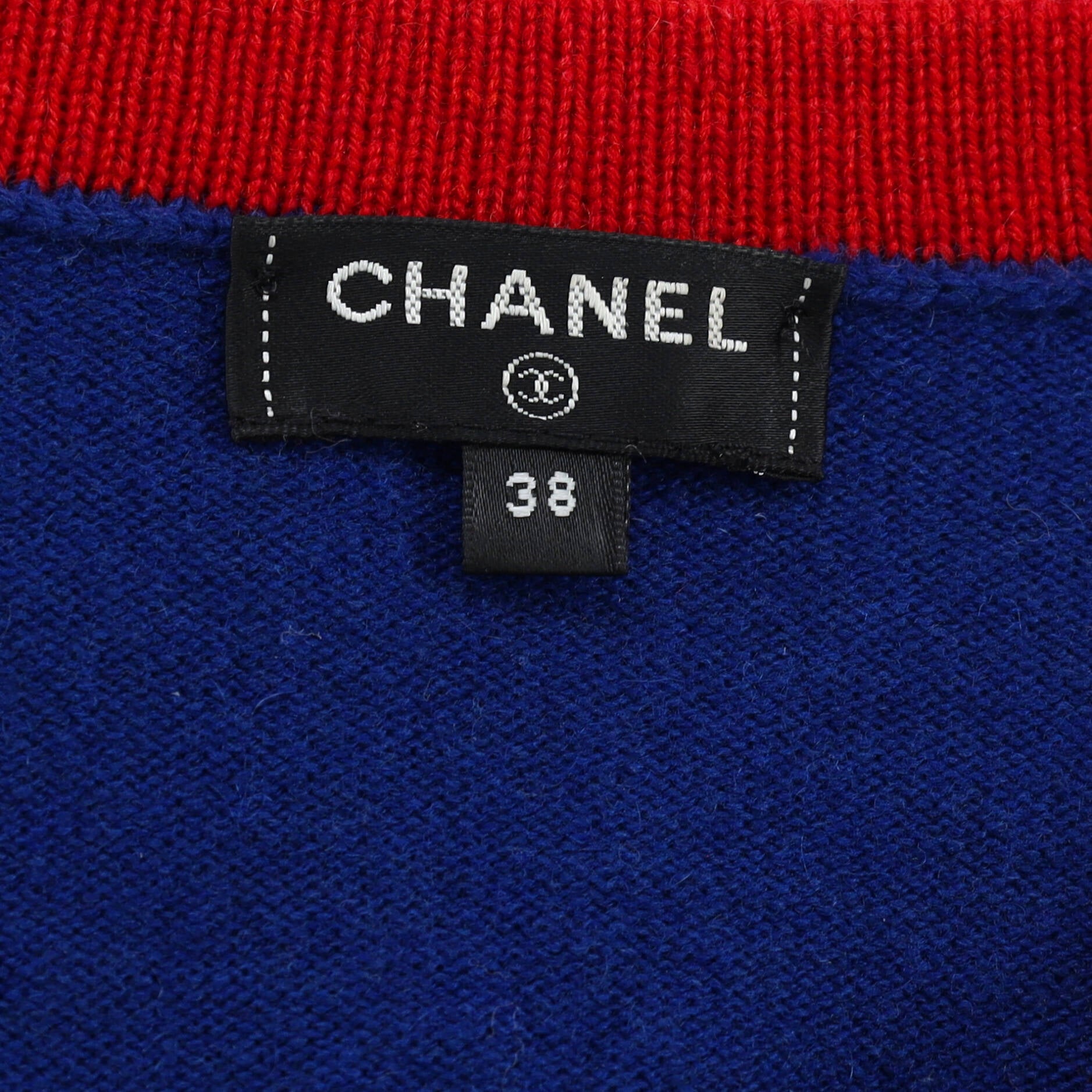 Women's Bicolor Crewneck Sweater Cashmere