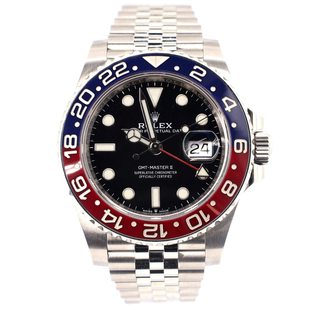 Oyster Perpetual Date GMT-Master II Pepsi Automatic Watch Stainless Steel and Cerachrom 40
