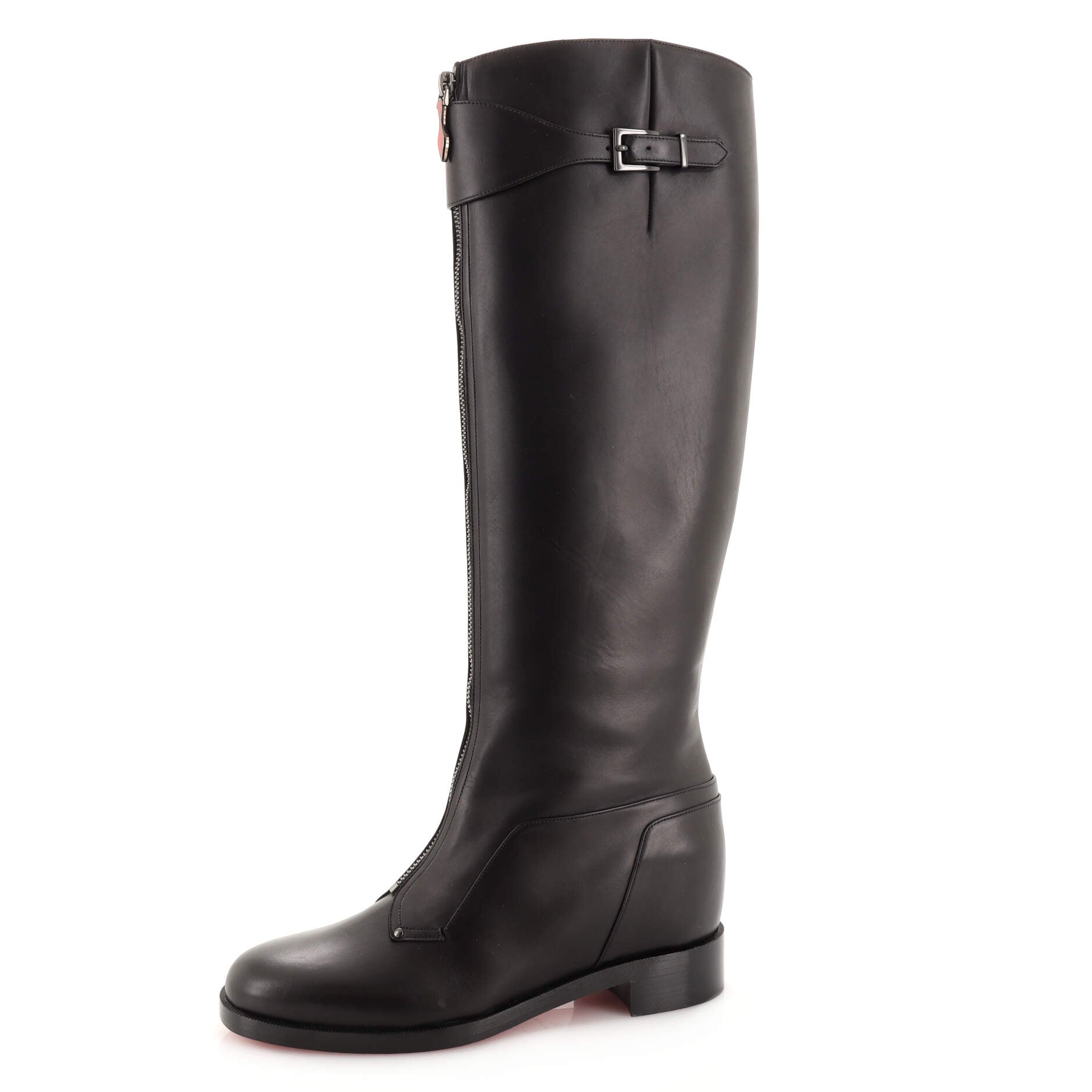 Women's Foresta Knee High Flat Boots Leather