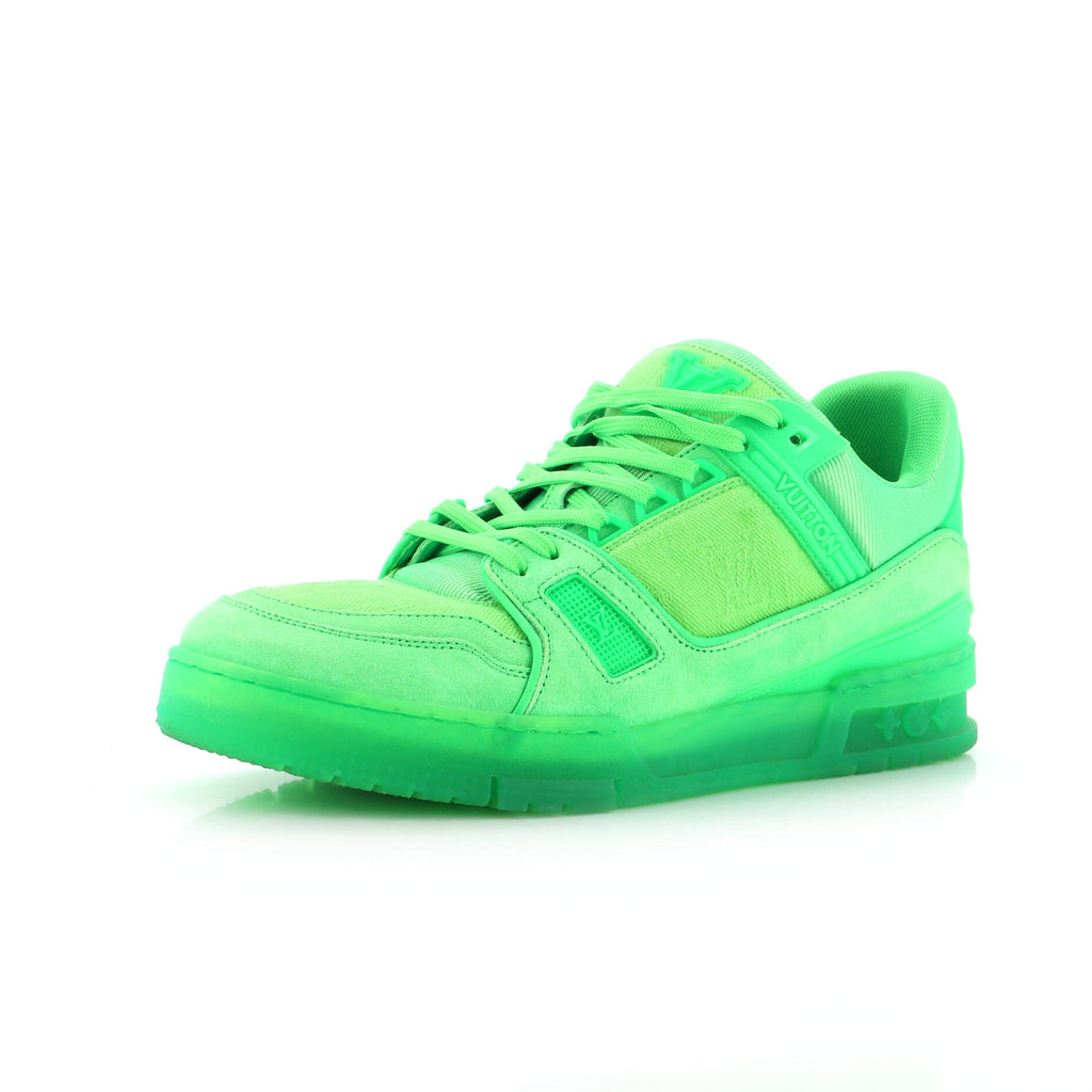 Men's LV Trainer Sneakers Monogram Denim