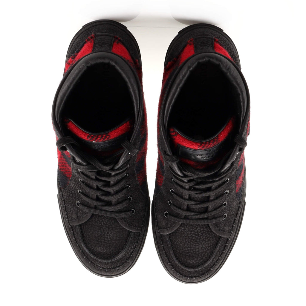 Men's Low-Top Sneakers Wool and Nubuck