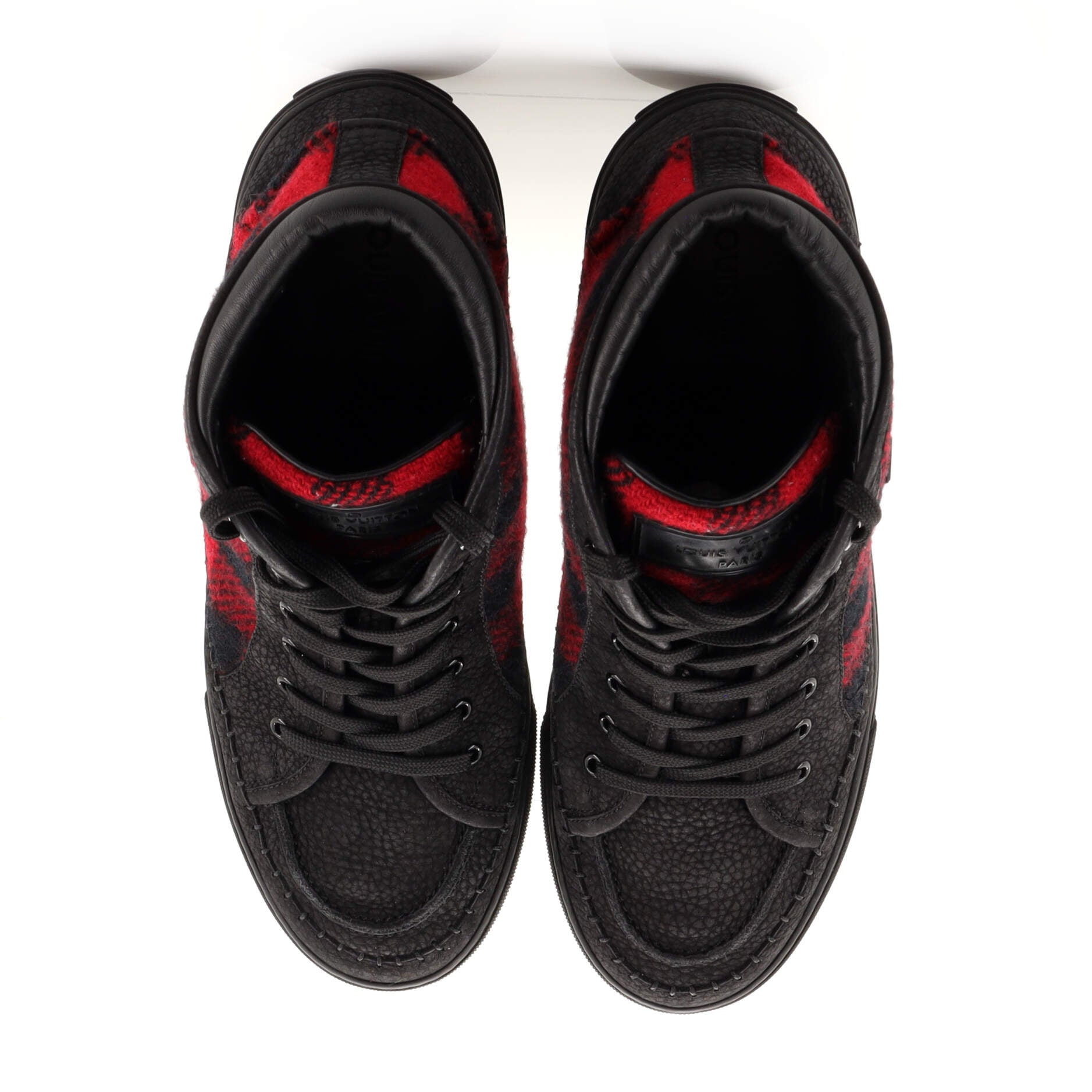 Men's Low-Top Sneakers Wool and Nubuck