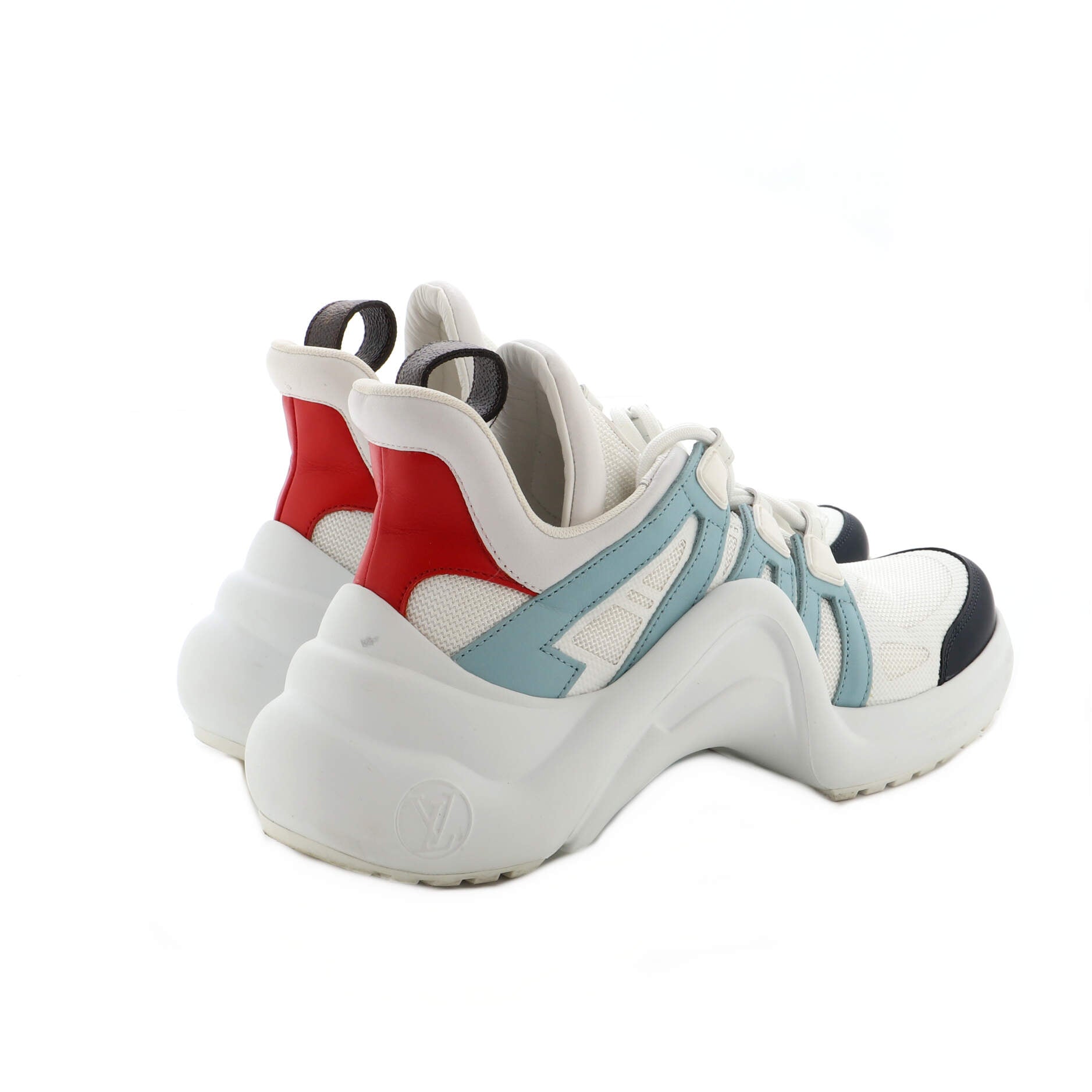 Women's LV Archlight Sneakers Fabric and Leather