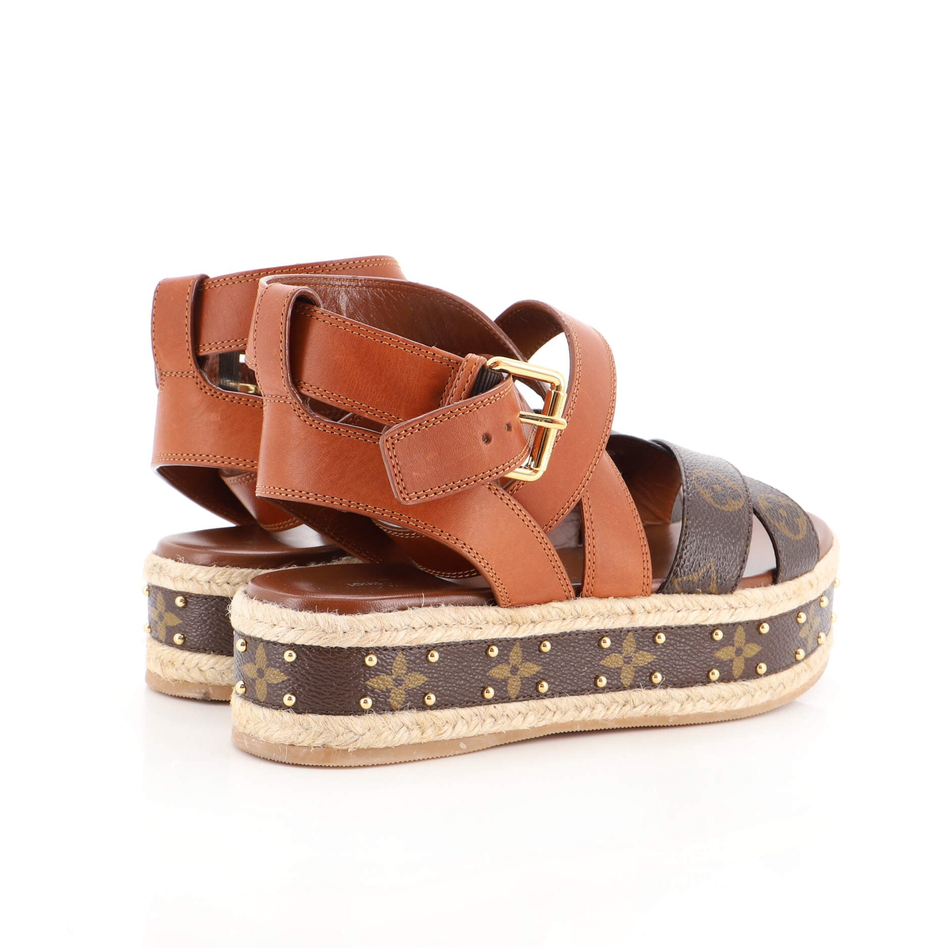 Women's Boundary Wedge Espadrilles Leather