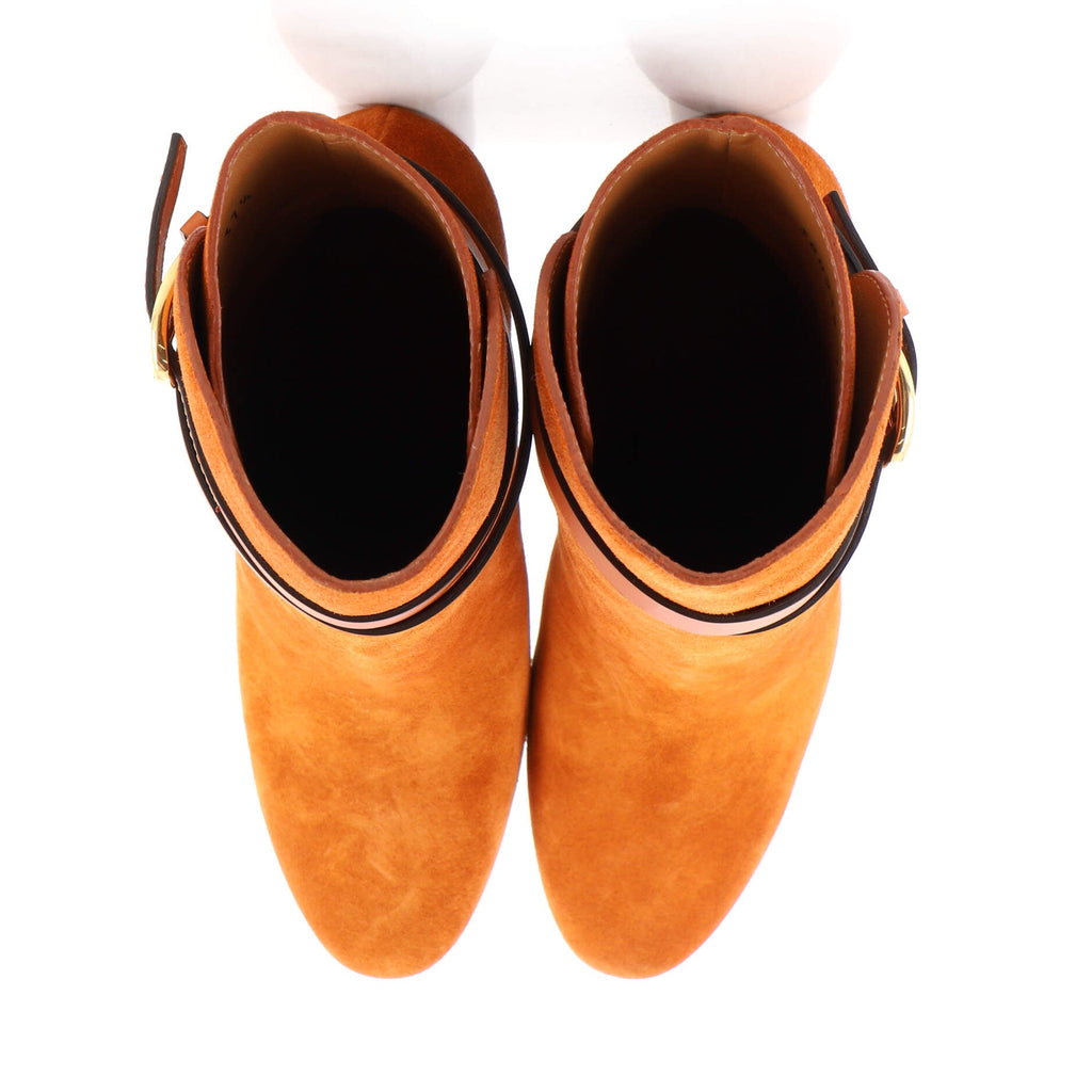 Women's Abigail Ankle Boots Suede and Leather