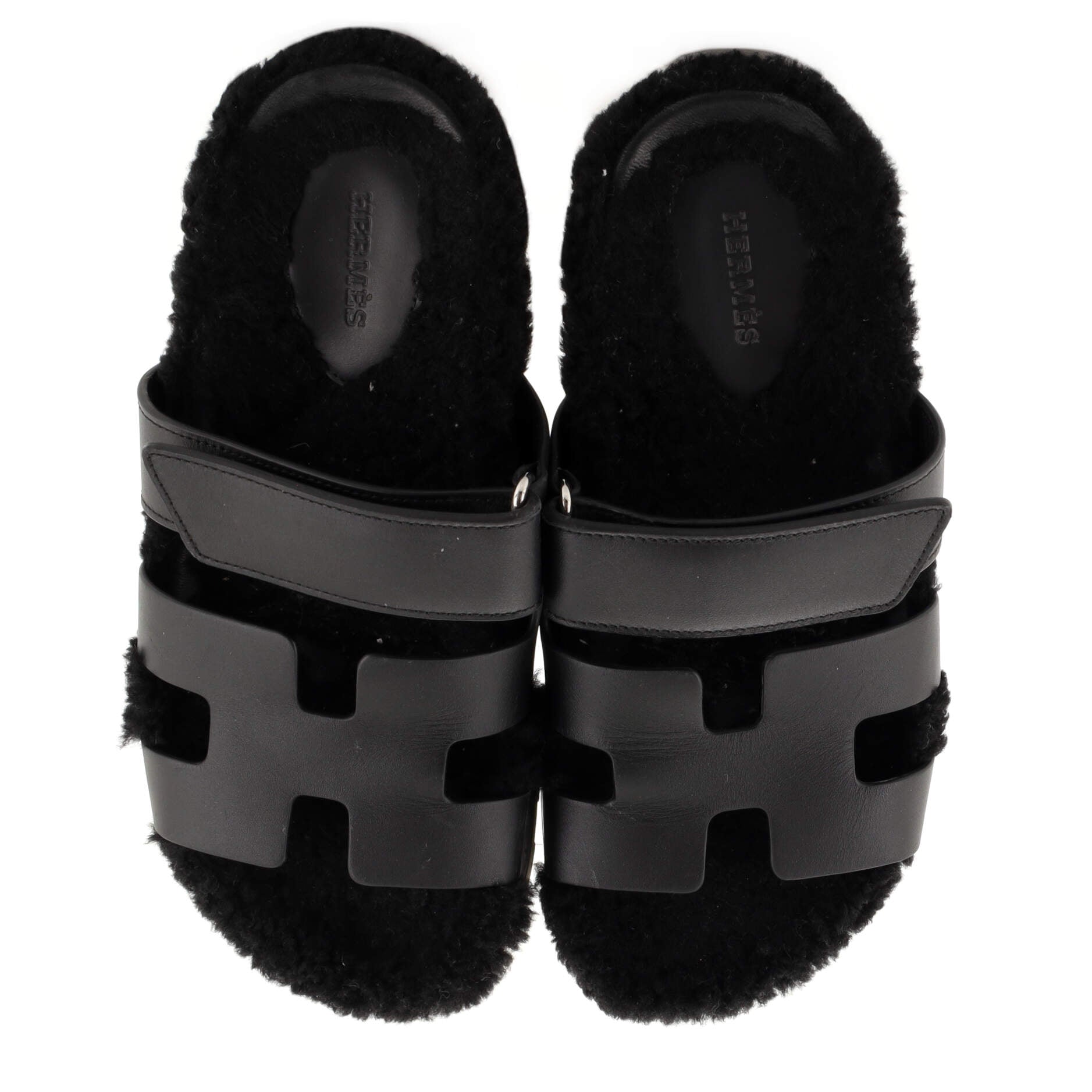 Women's Chypre Sandals Leather with Shearling
