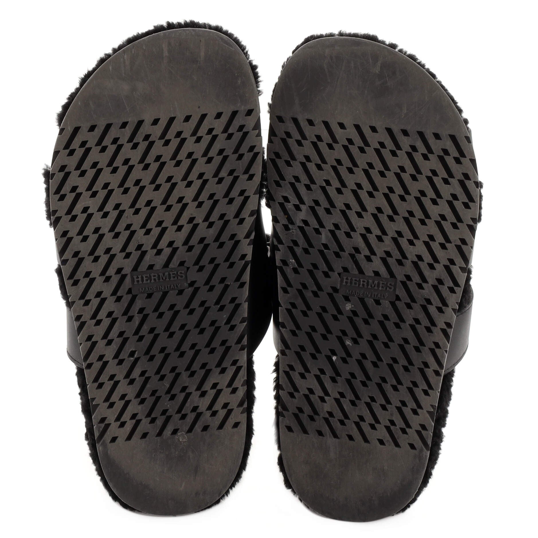Women's Chypre Sandals Leather with Shearling