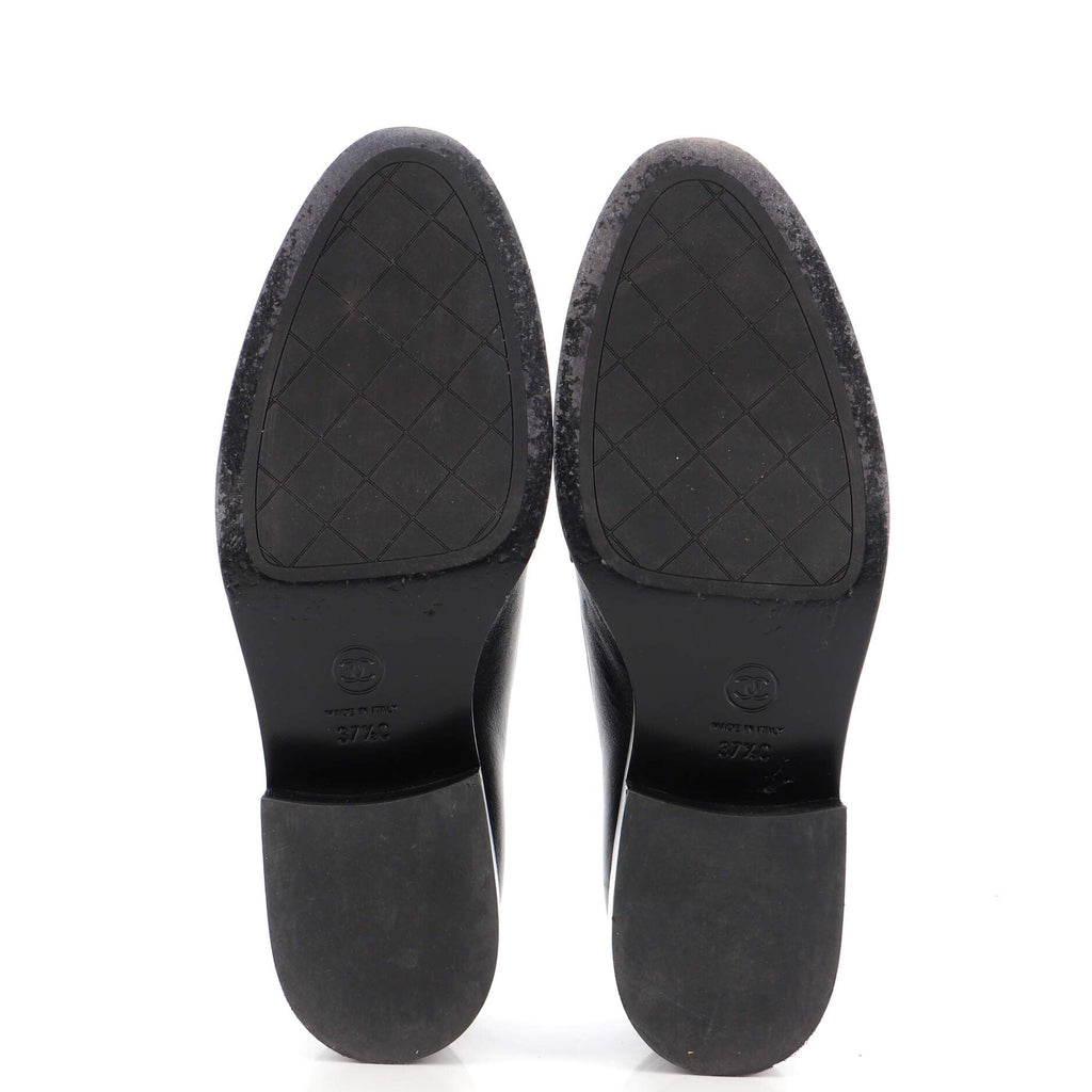 Women's CC Loafers Embellished Leather