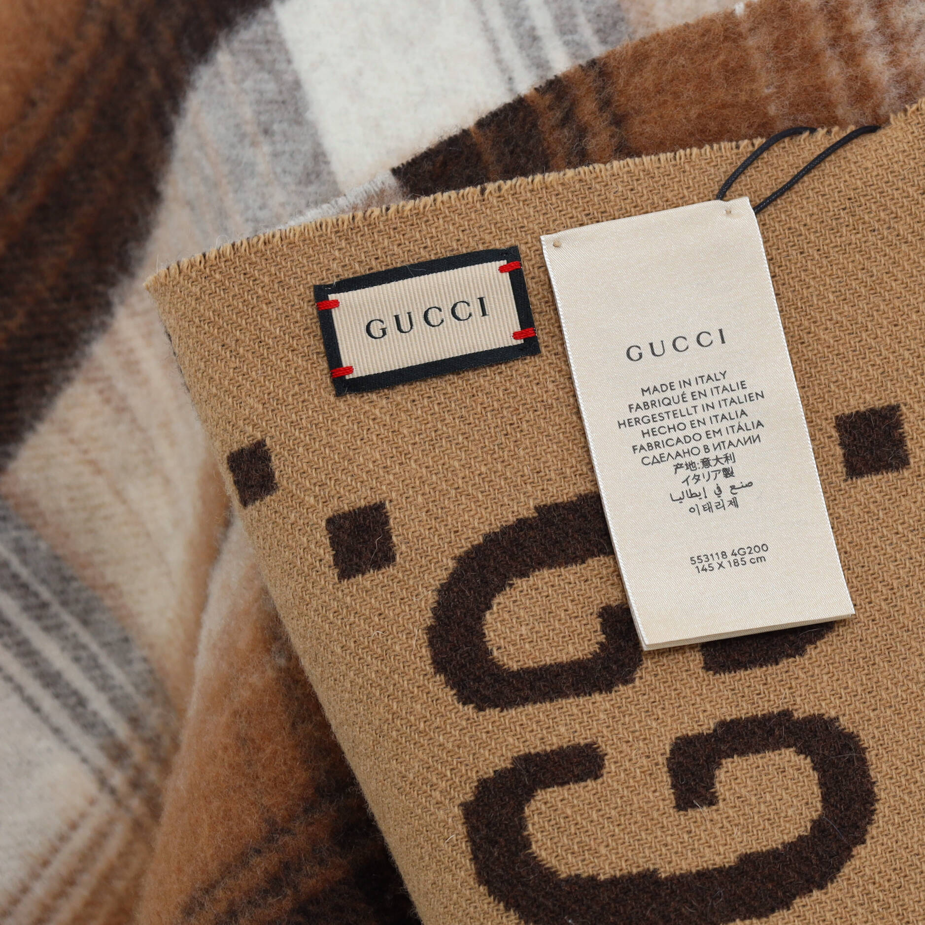 Women's Reversible Cape Poncho Plaid Wool