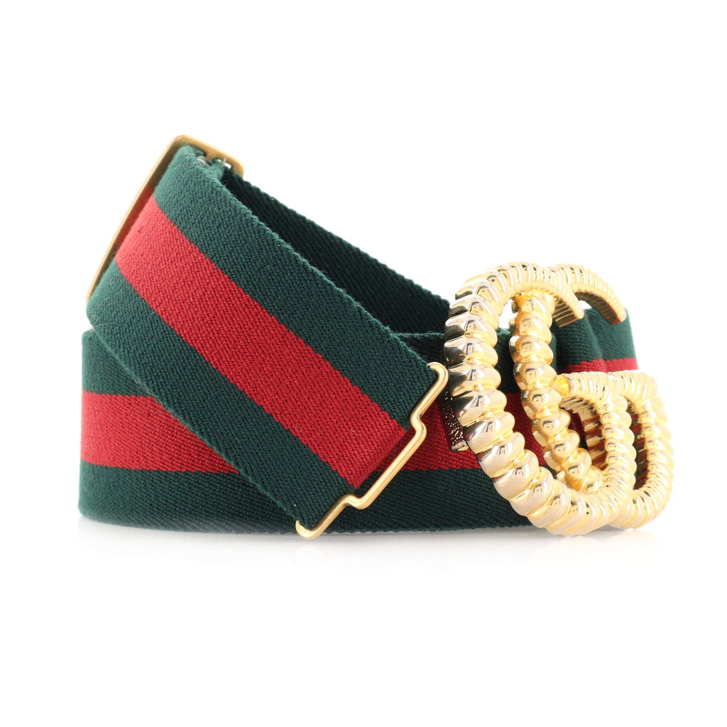 GG Torchon Web Belt Canvas Wide 90