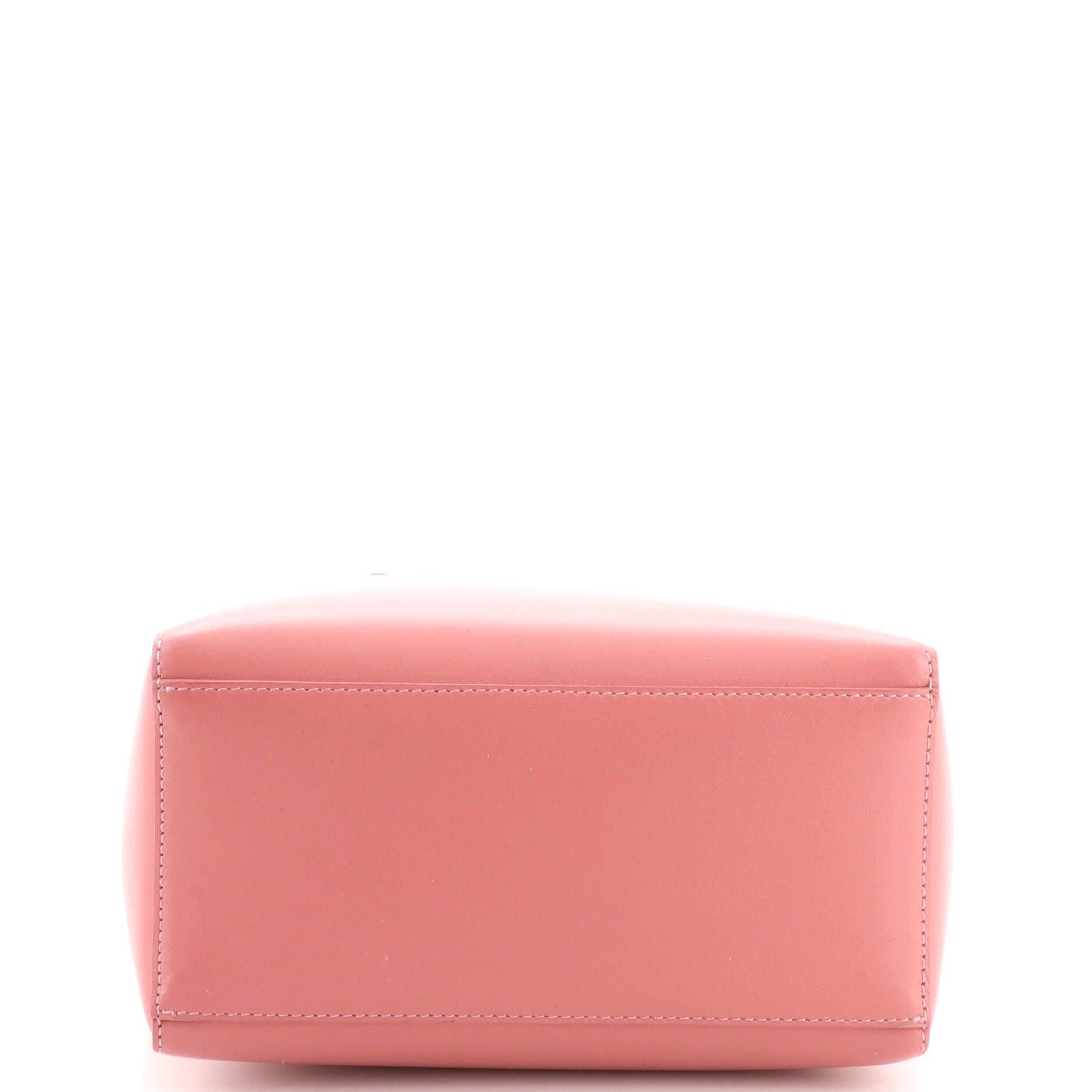 Logo North South Tote Leather Mini