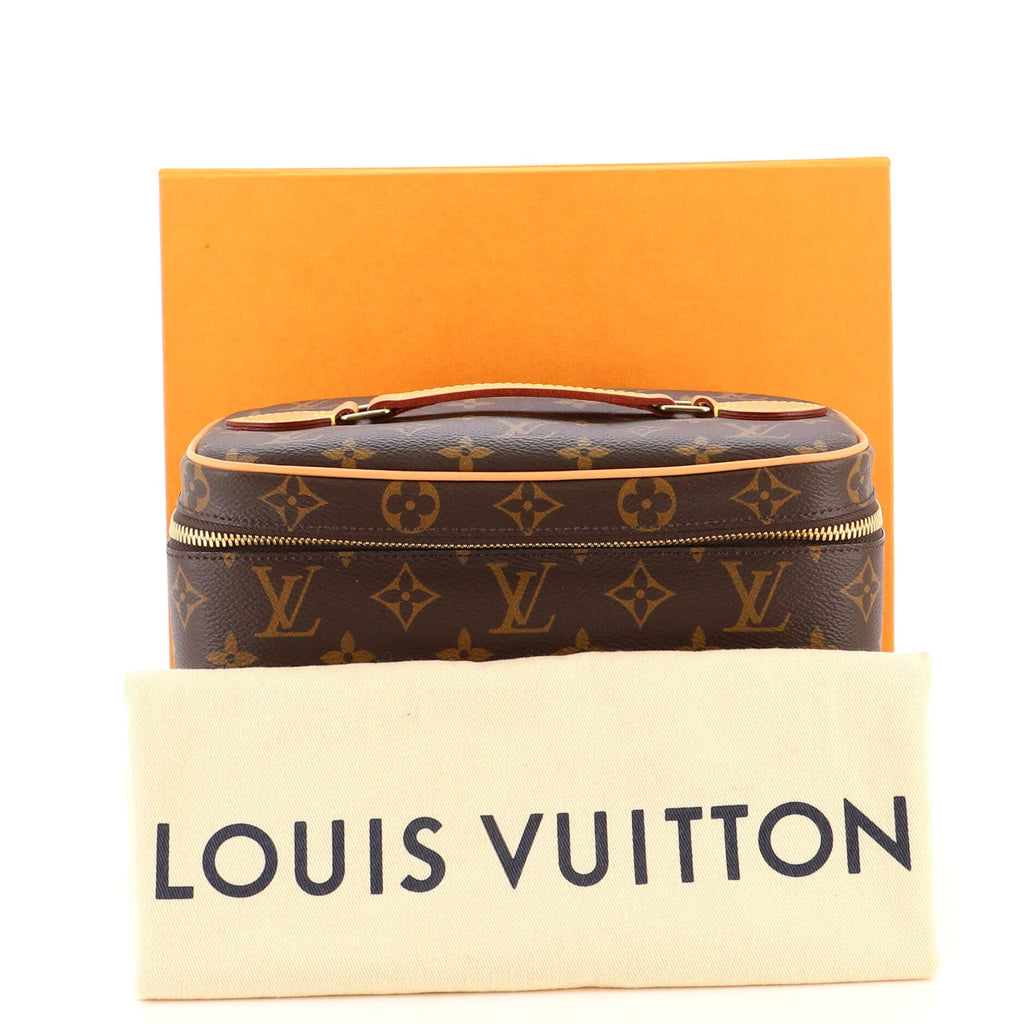 Nice Vanity Case Monogram Canvas BB