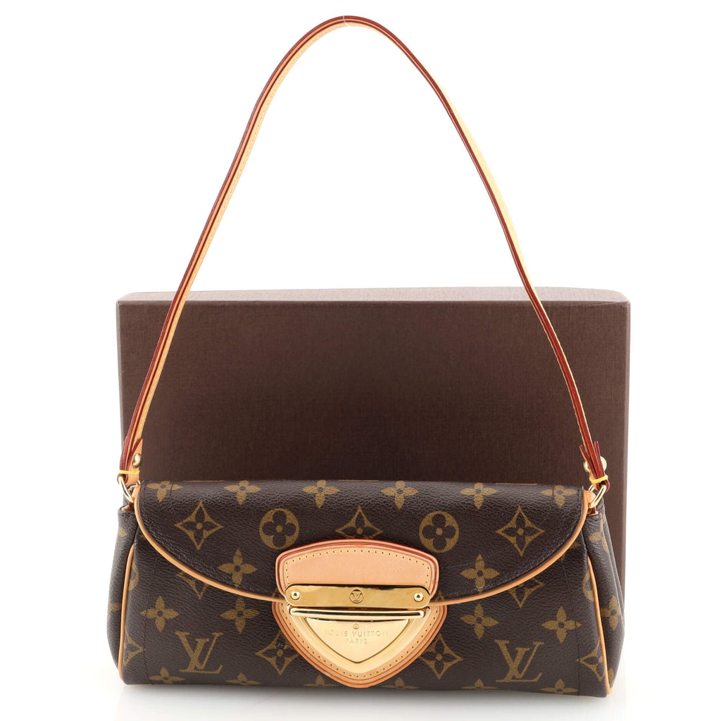 Beverly Clutch Monogram Canvas