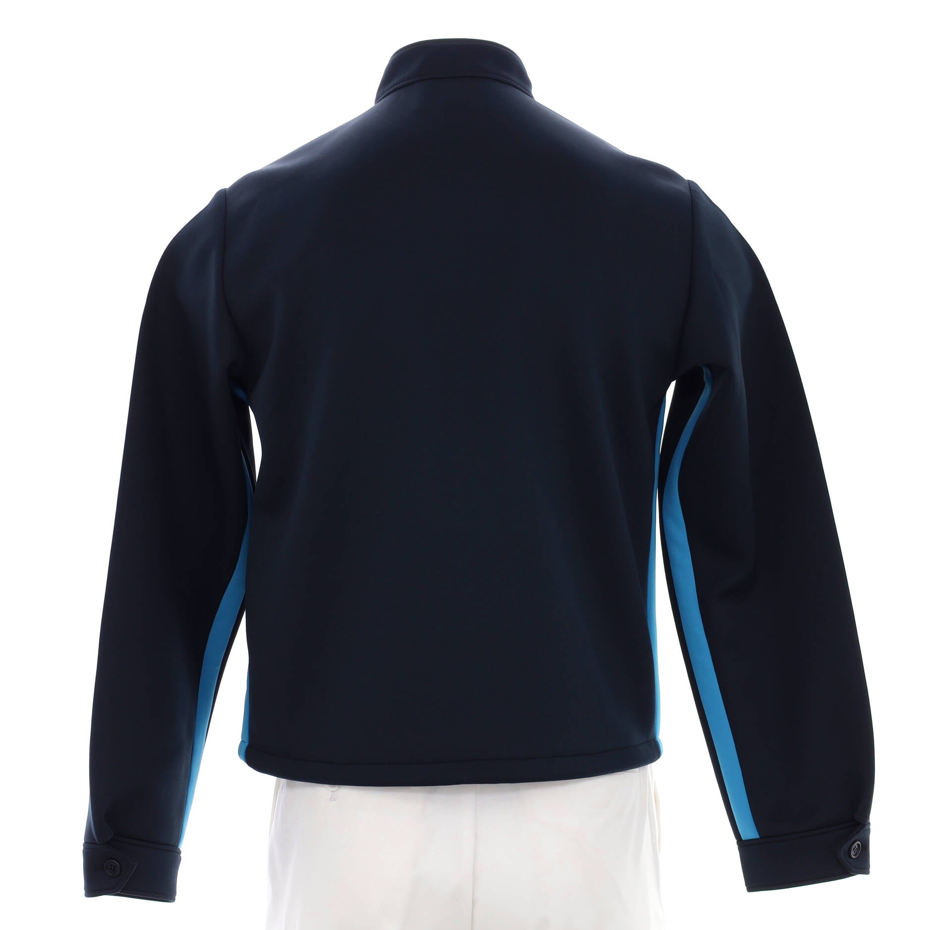 Men's Zip Up Pocket Jacket Polyester Blend