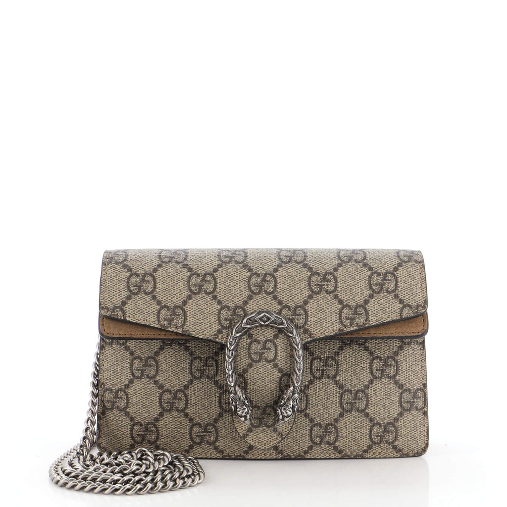 Dionysus Bag GG Coated Canvas Super Mini