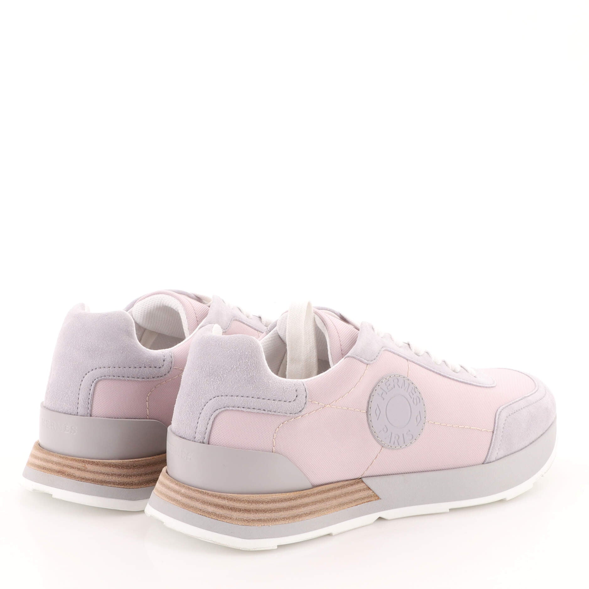 Women's Drive Sneakers Technical Canvas and Suede