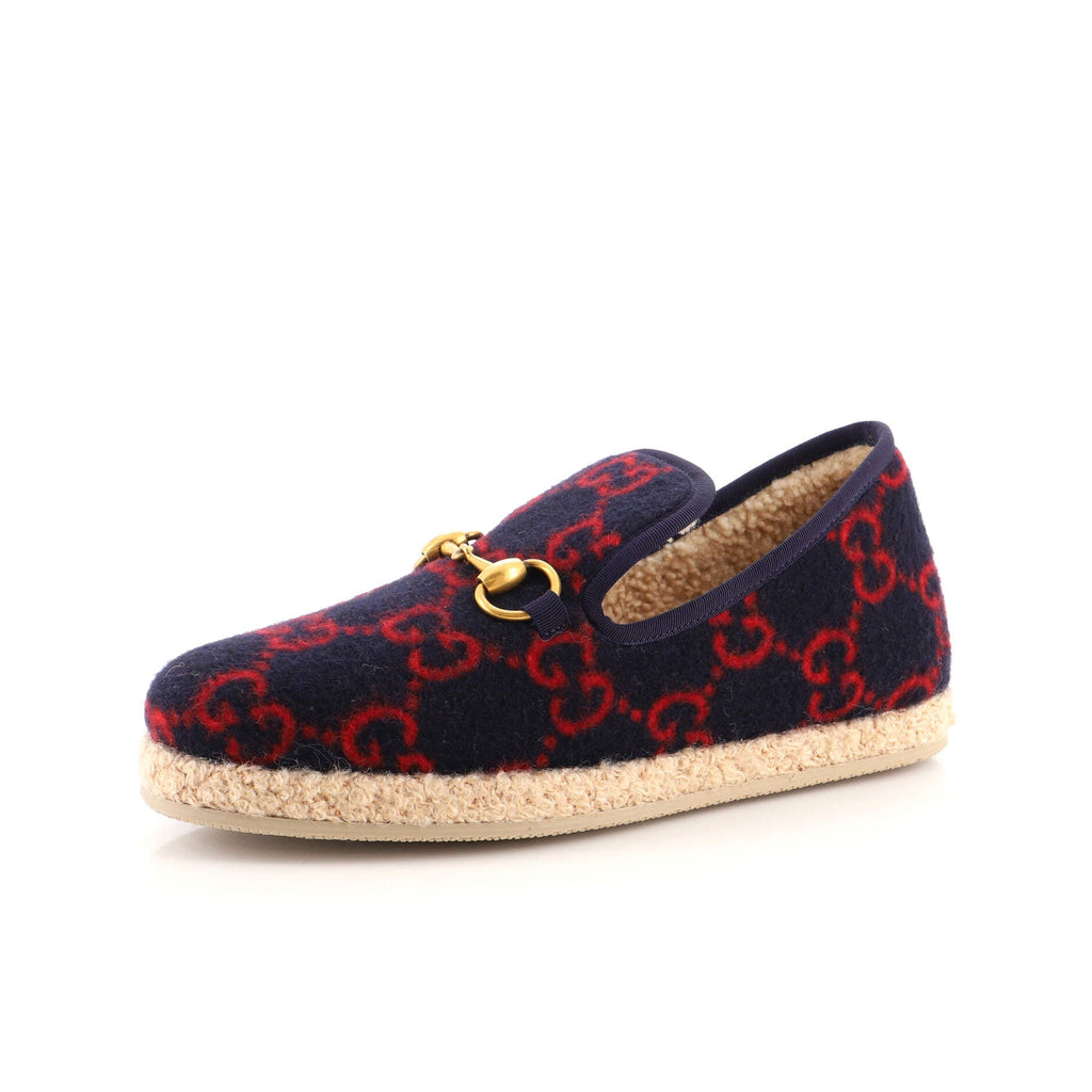 Women's Fria Horsebit Loafers GG Wool