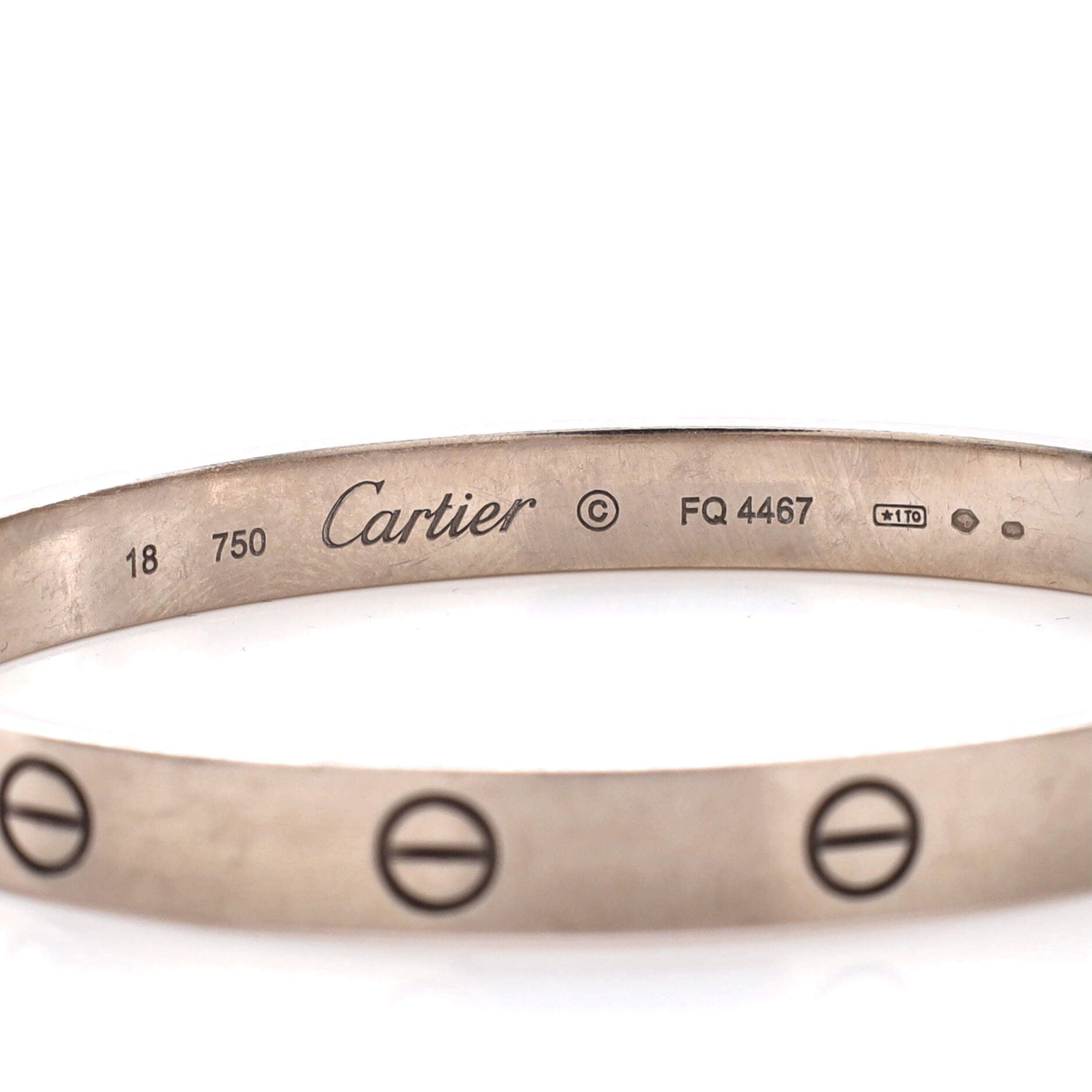 Love Bracelet 18K White Gold