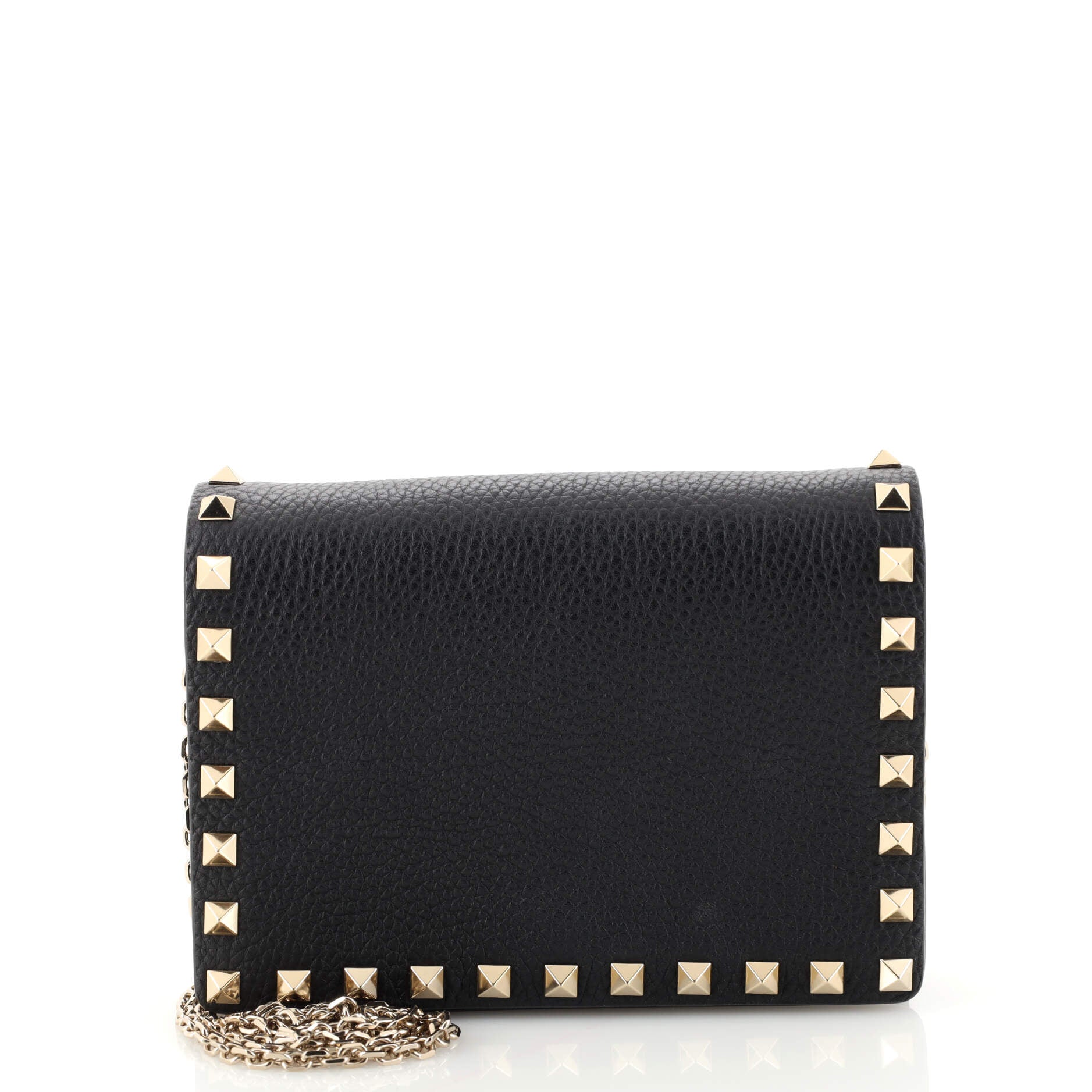 Rockstud Pouch Crossbody Bag Leather Mini