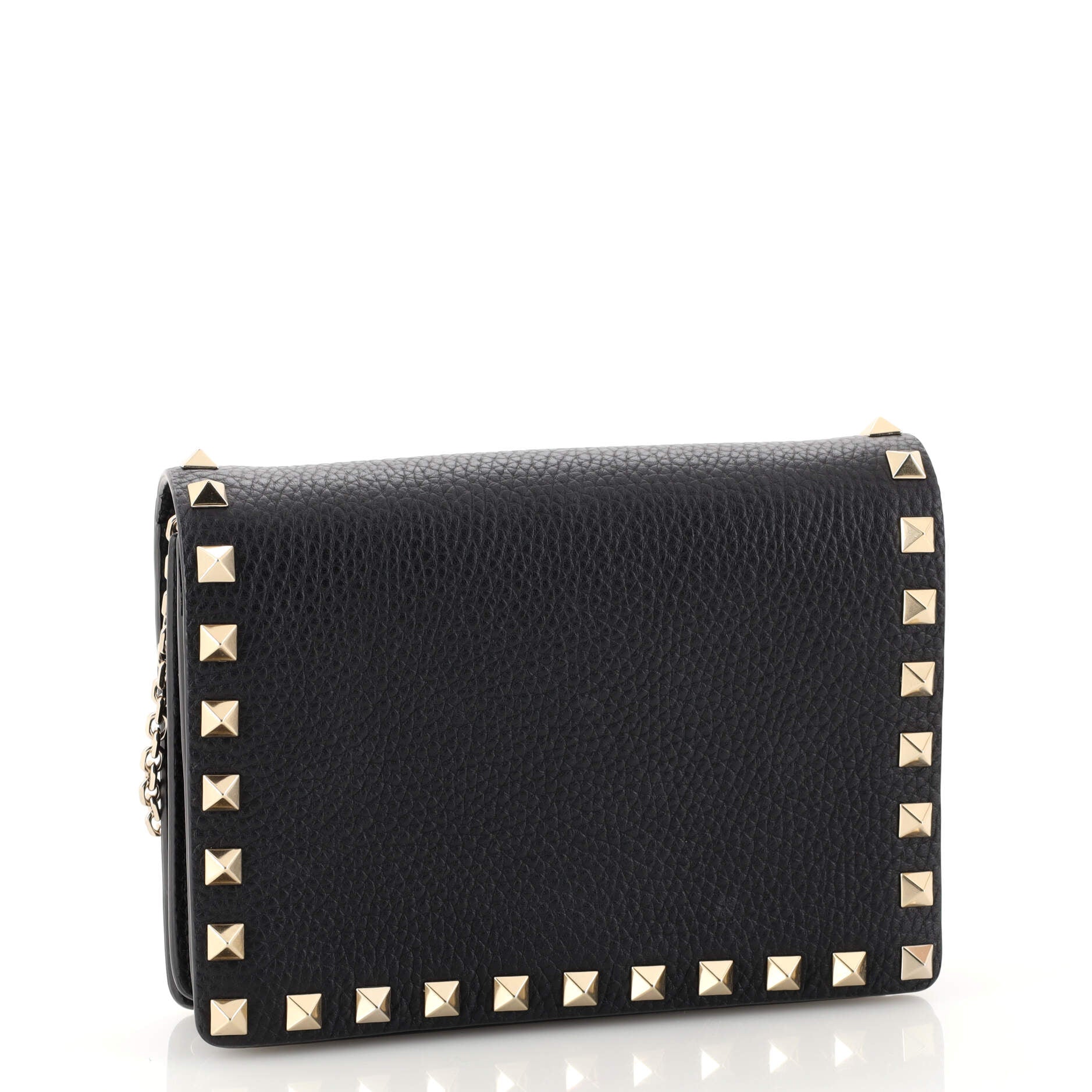Rockstud Pouch Crossbody Bag Leather Mini