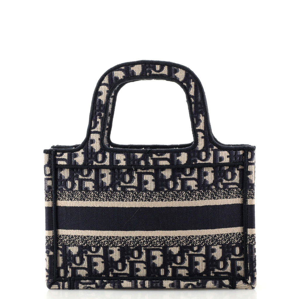 Book Tote Oblique Canvas Mini
