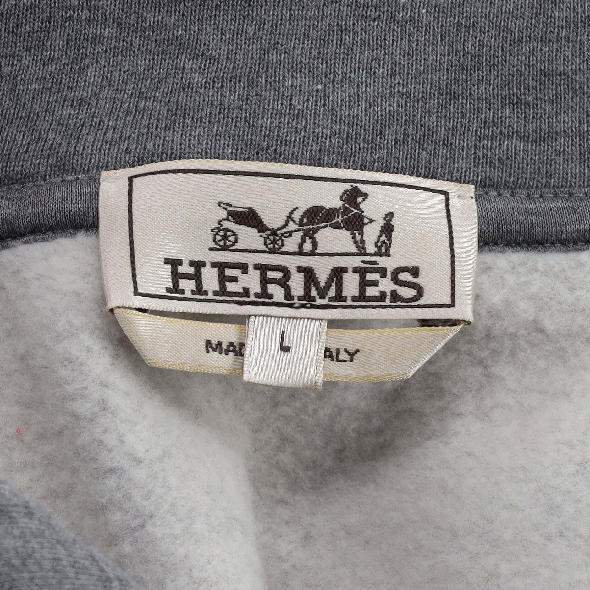 Men's Cheval au Trait Hoodie Cotton with Applique