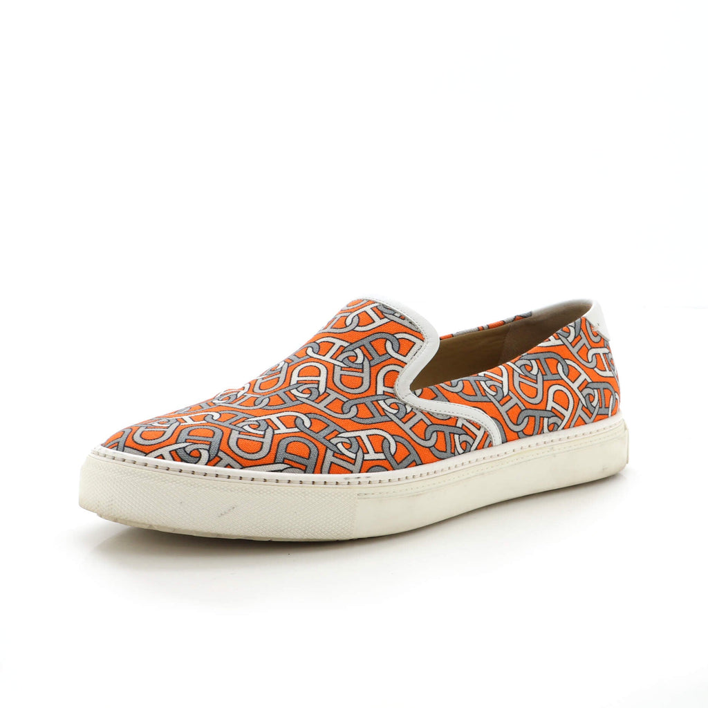 Men's Kick Sneakers Printed Canvas