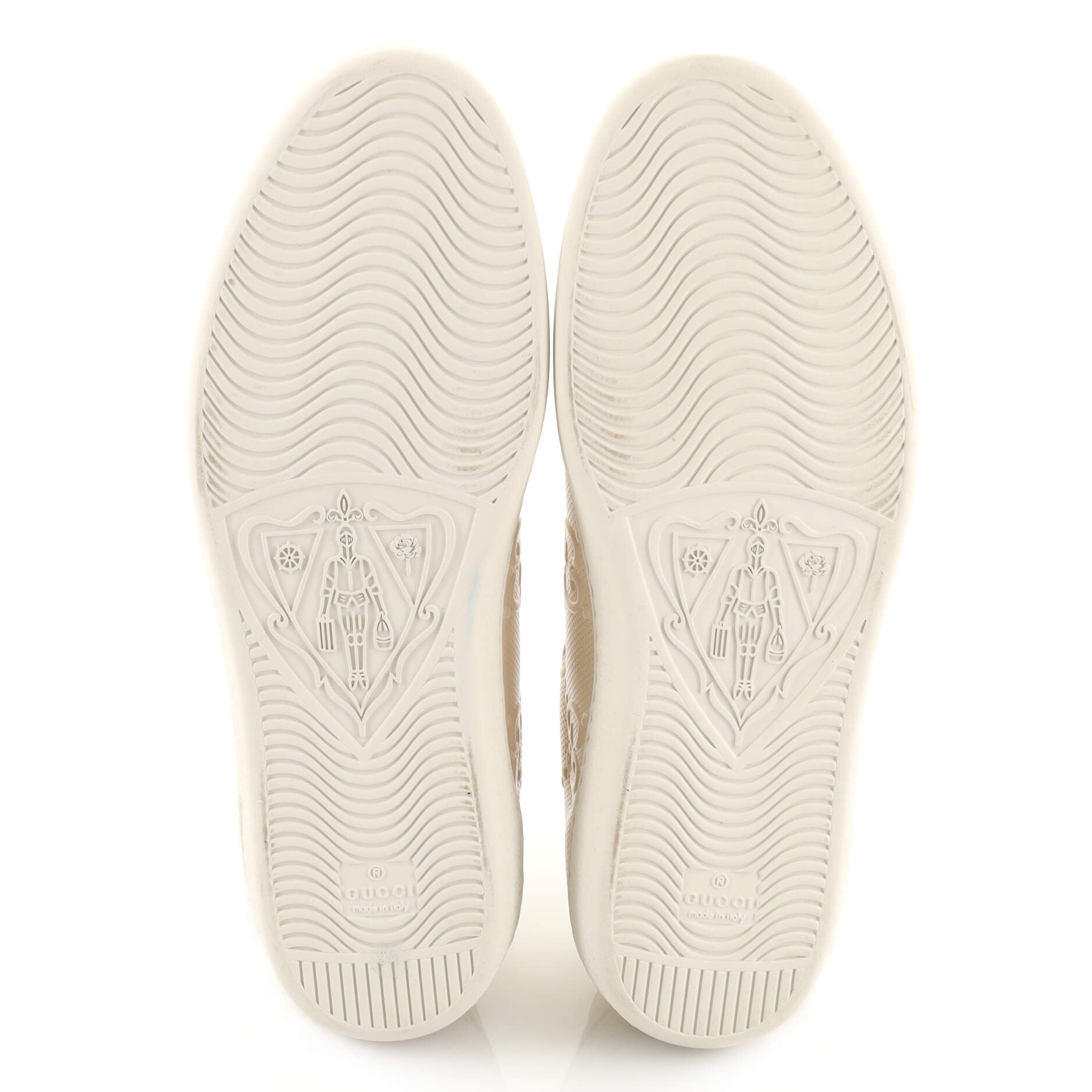 Ace Sneakers GG Embossed Perforated Leather