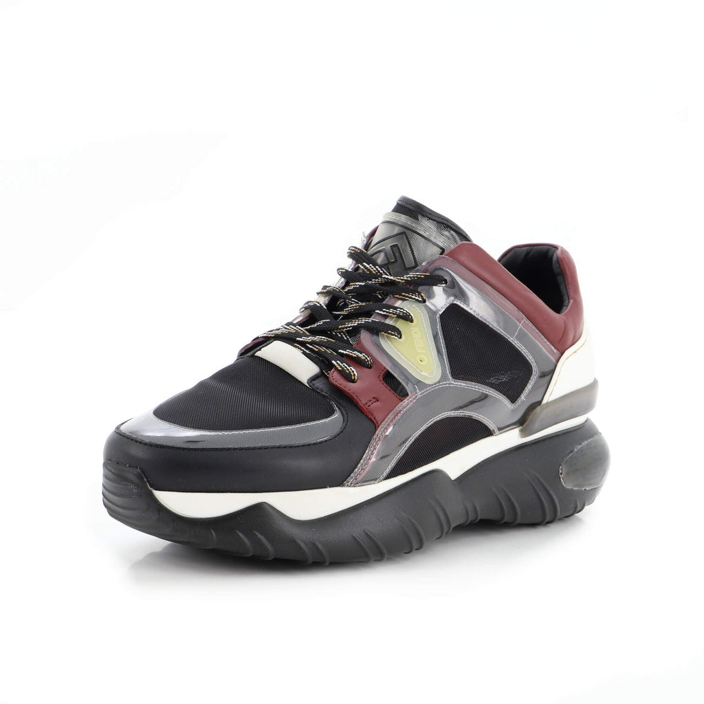 Men's Fancy Sneakers Mesh with PVC and Leather